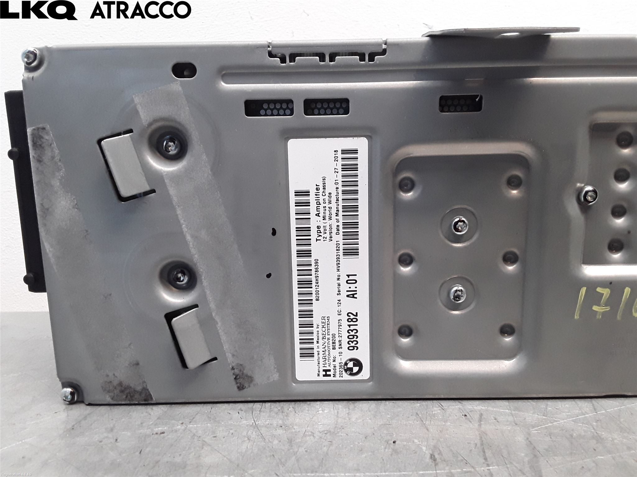 BMW X5 F15 13-18 Stereo Forsterker