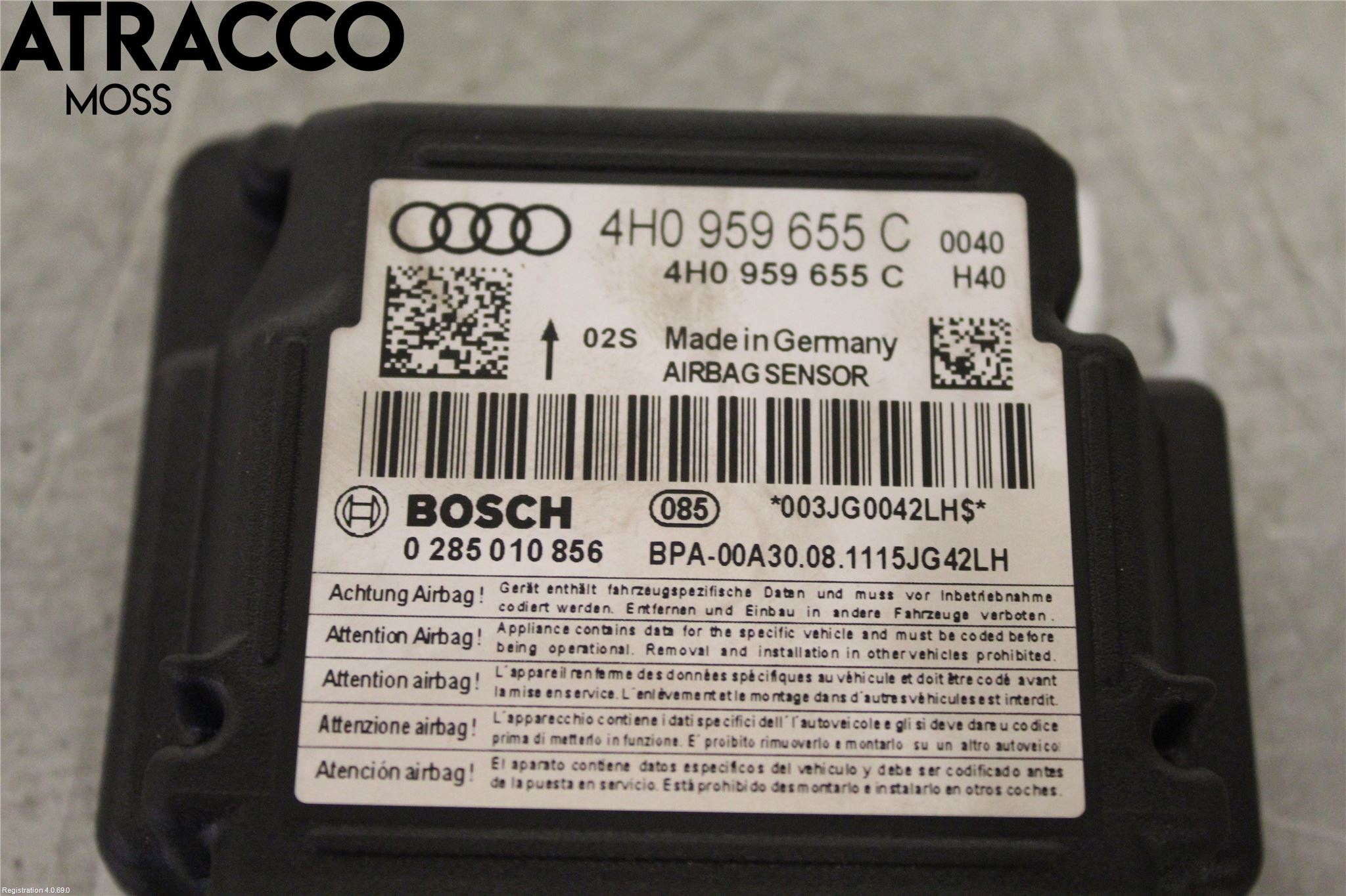 Audi A6/S6 4G 11-18 Styreenhet Øvrig