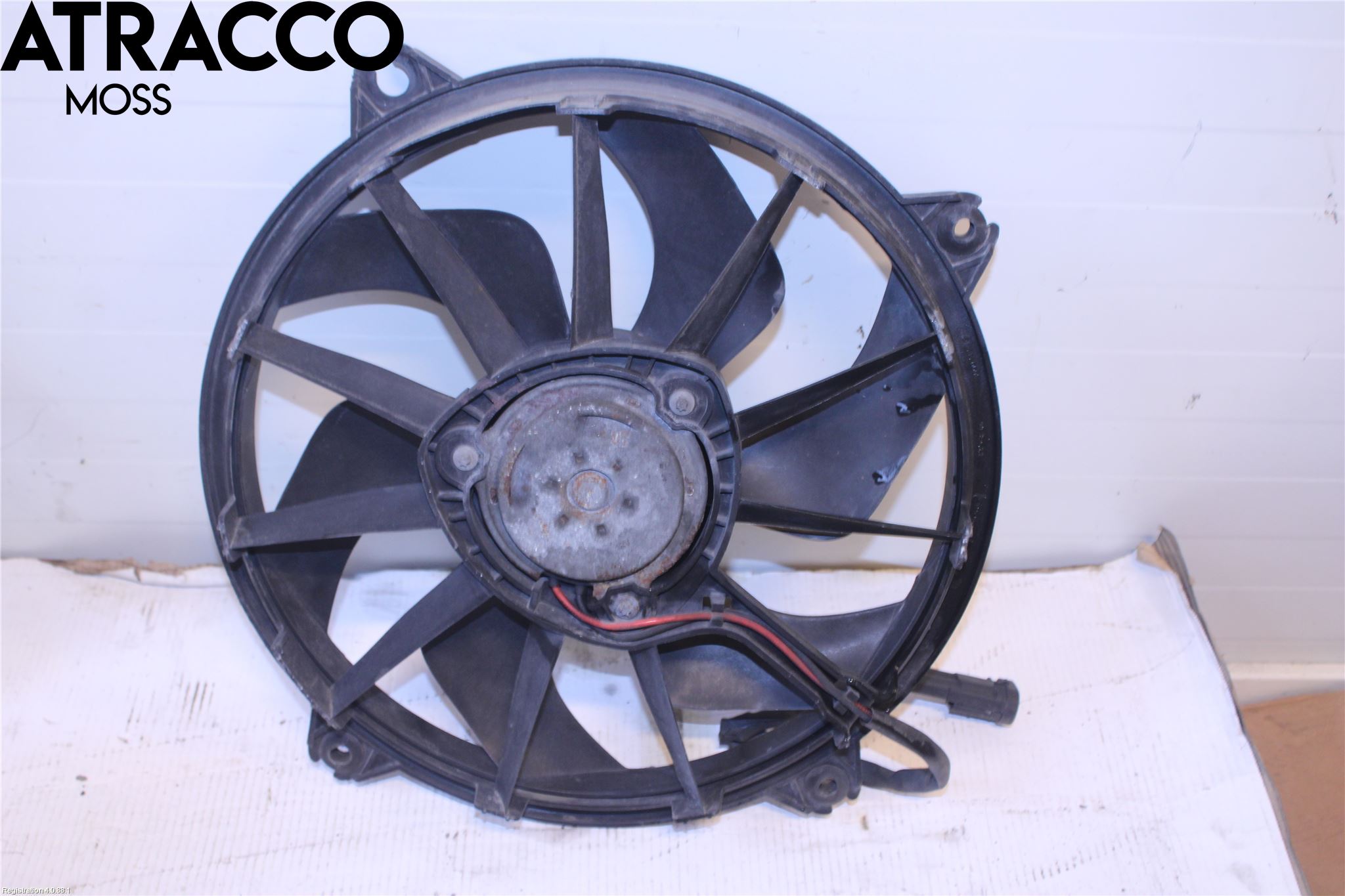 Fiat SCUDO 07-16 Kjølevifte Elektrisk