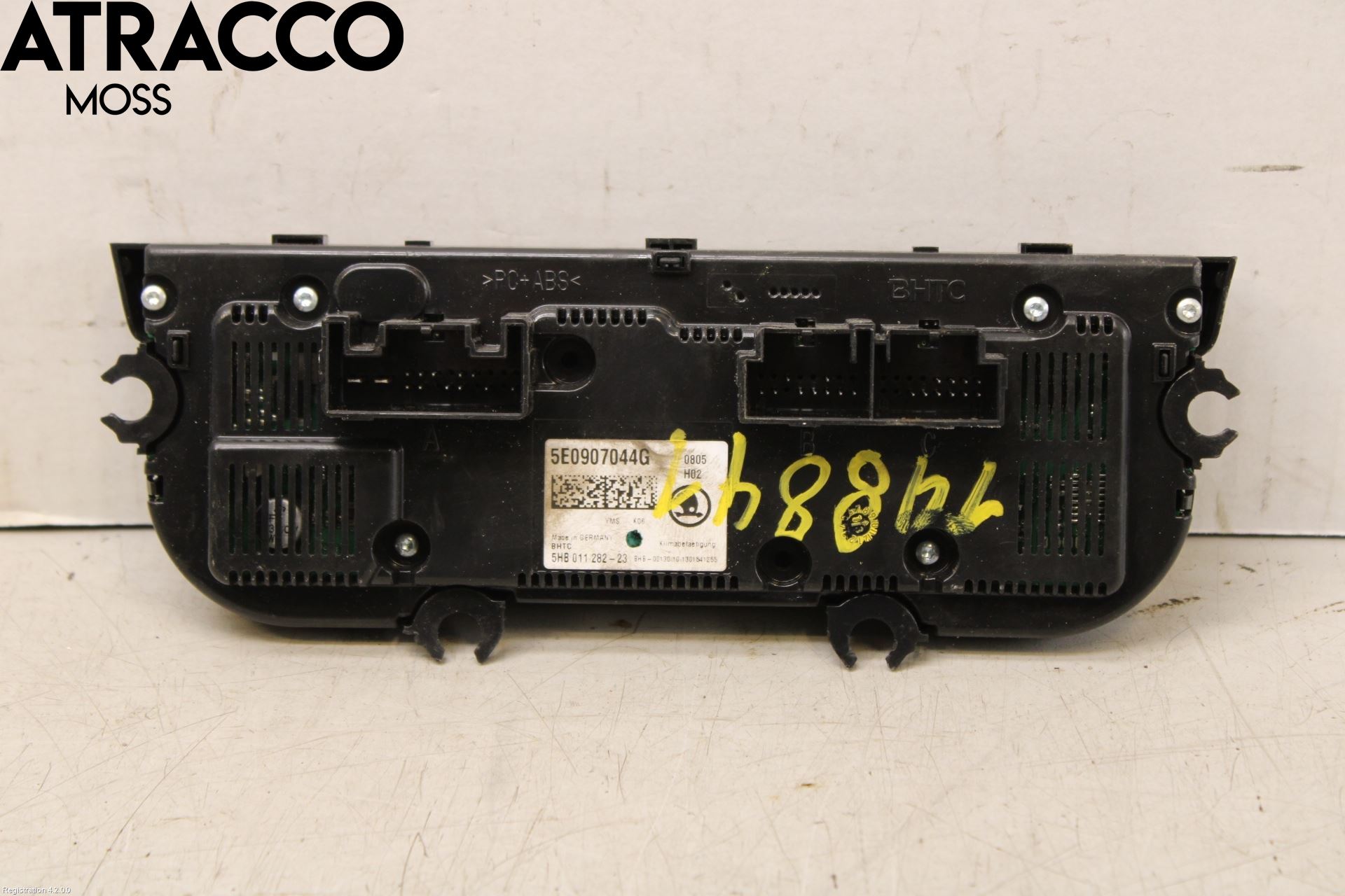 Skoda OCTAVIA (5E) 13-20 Varme Ac Betjening-Display