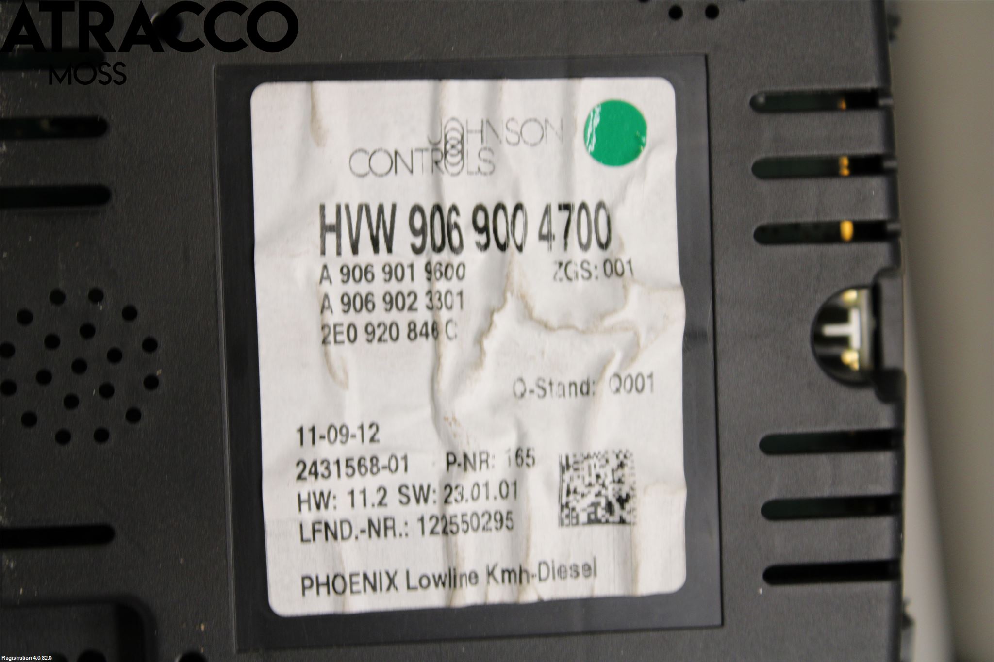 Volkswagen VW CRAFTER 06-16 Instr Kombinert