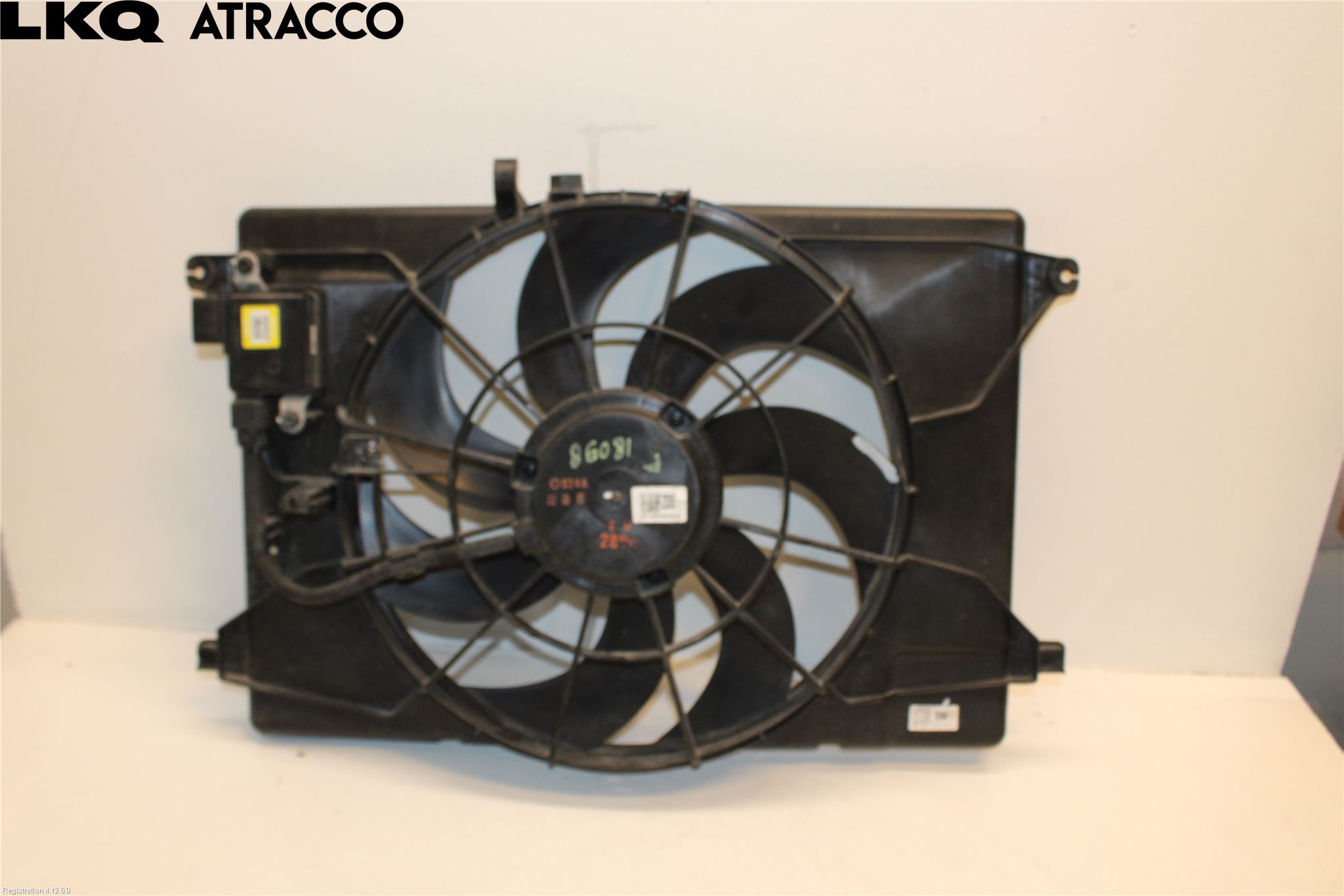 Kia SOUL 09- Kjølevifte Elektrisk