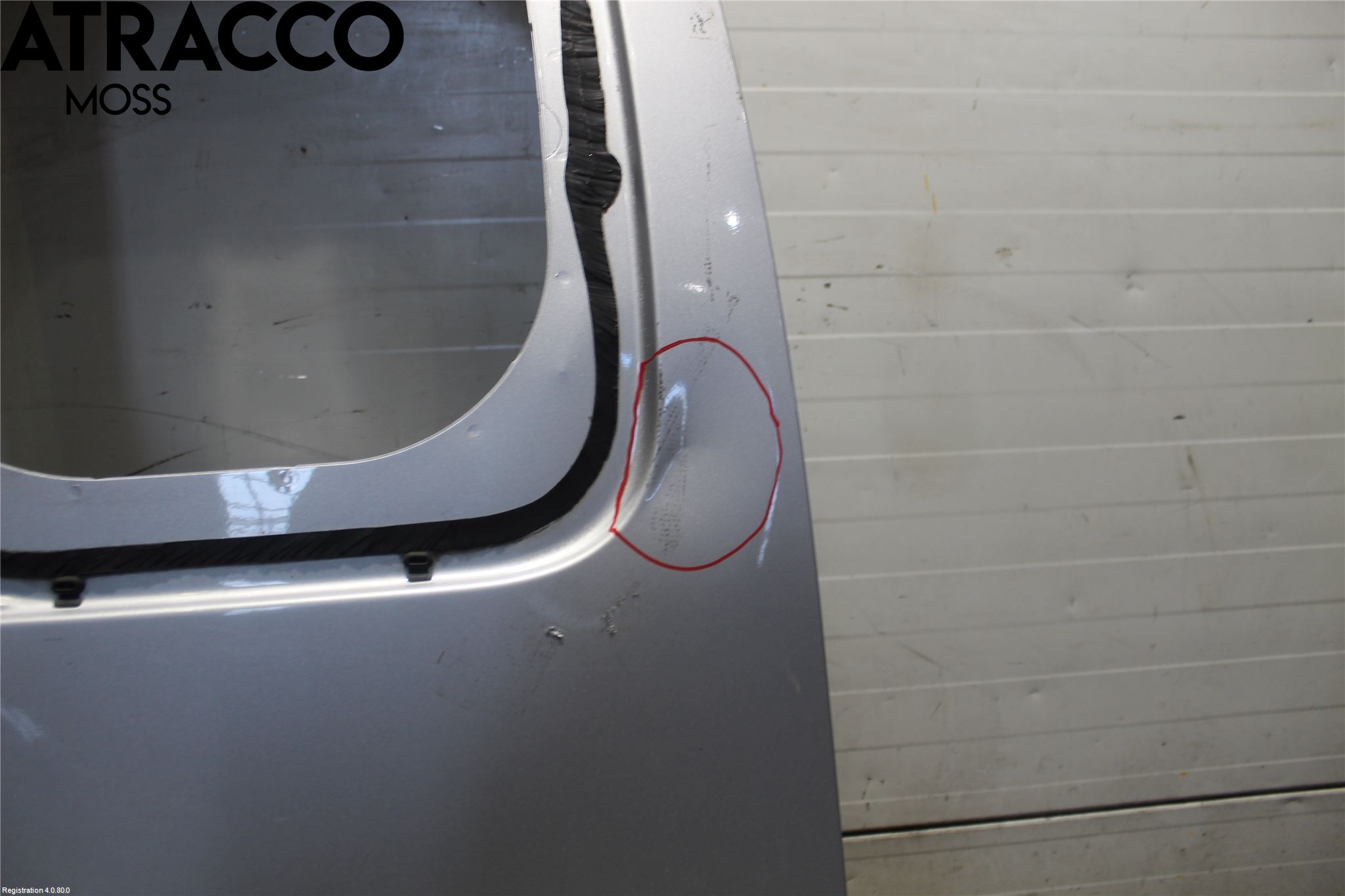 Renault KANGOO II 15-21 Dør Bak Van - Vare Høyre