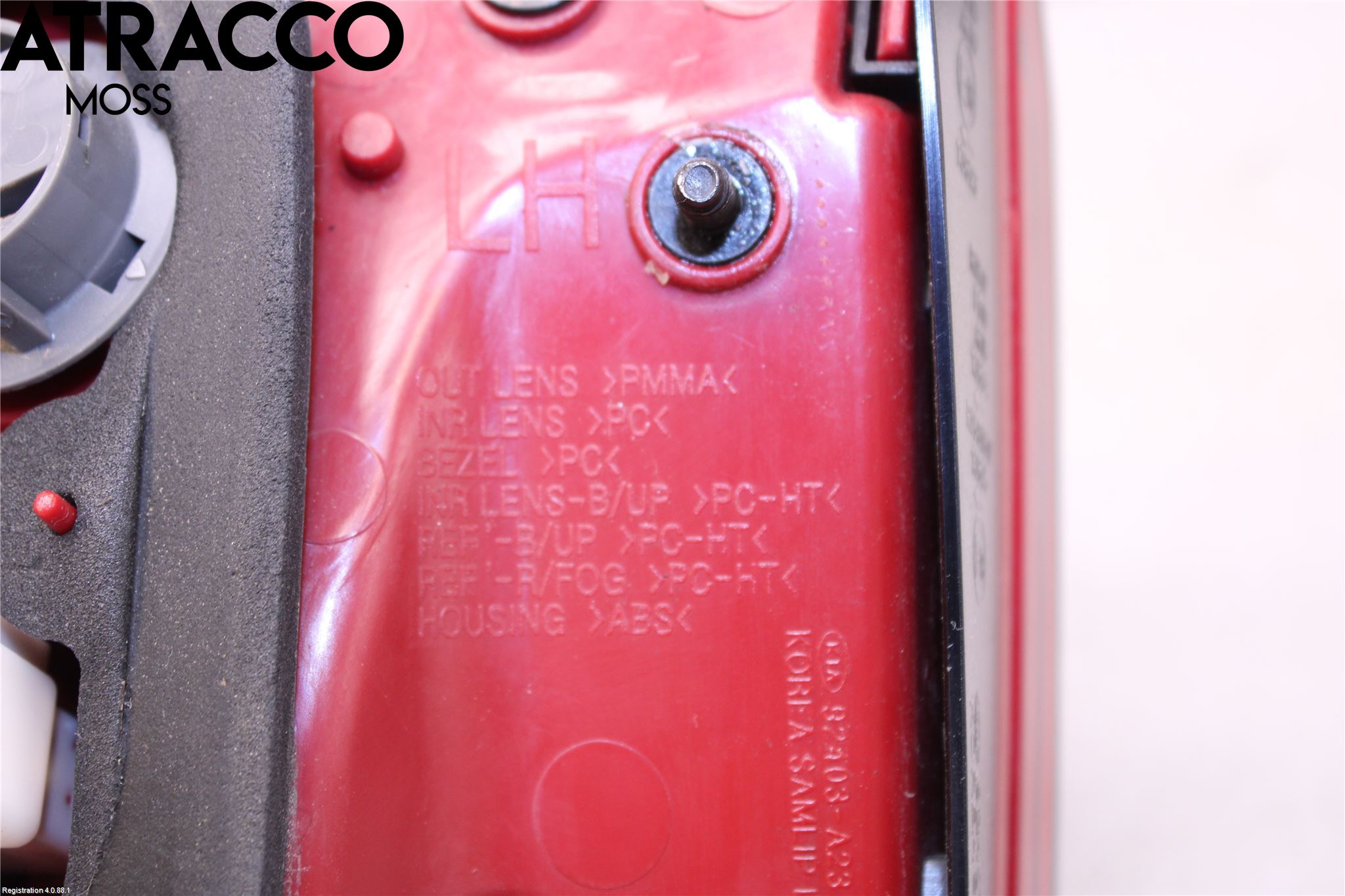 Kia CEED 12-18 Baklykt Venstre  På Luke(Indre