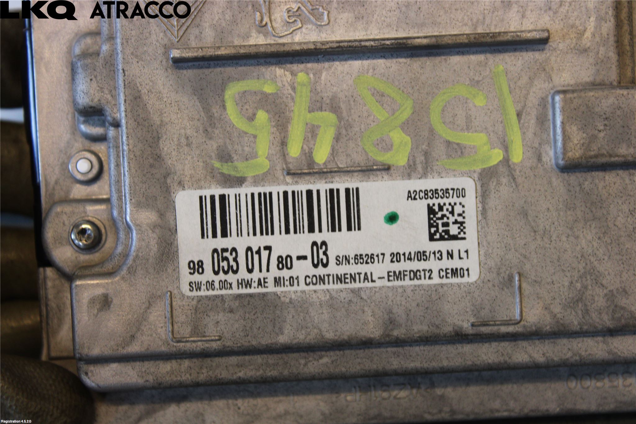 Peugeot 2008 13-20 Multifunktionsdisplay