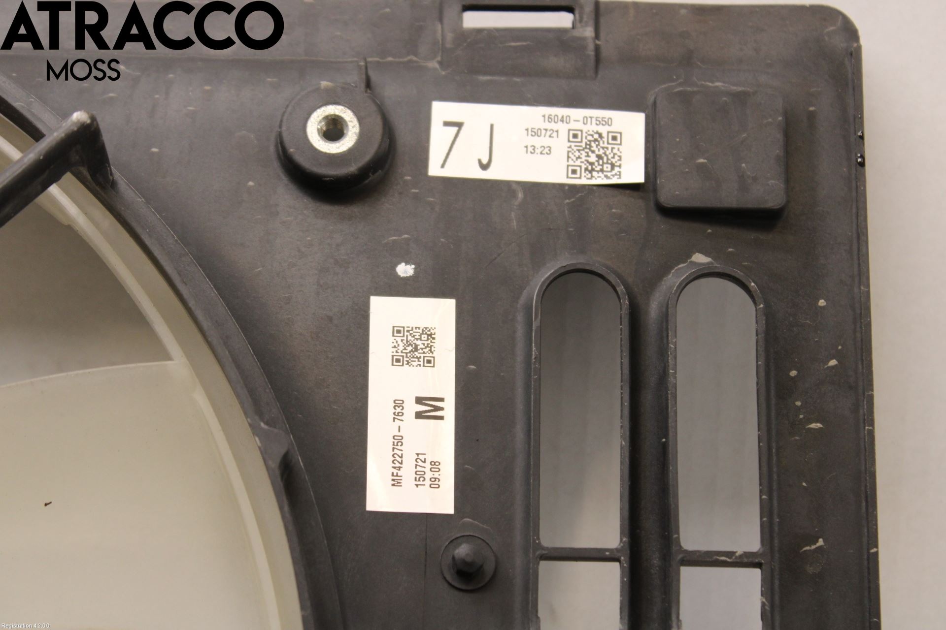 Toyota AVENSIS 16-18 Kjølevifte Elektrisk