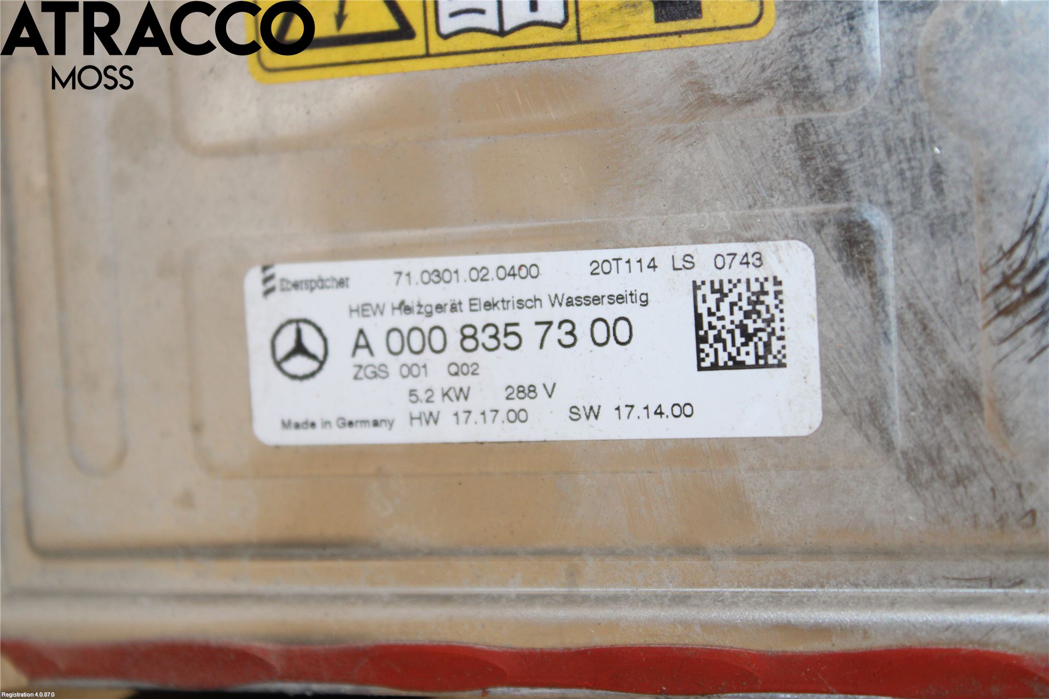 Mercedes-Benz MB EQC (N293) 20- Motorvarmer Elektrisk