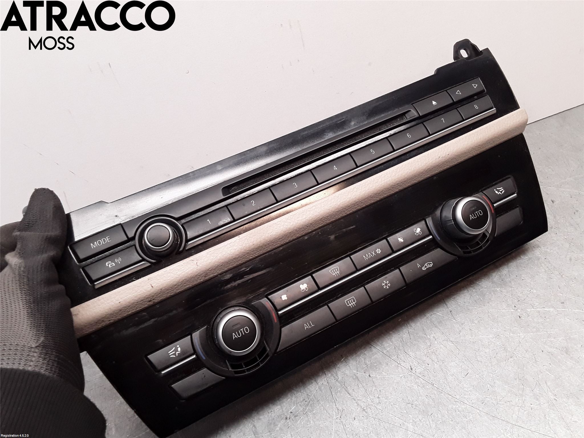 BMW 5 F10/F11/F18 09-17 Varmeapparat Panel(Regulering)