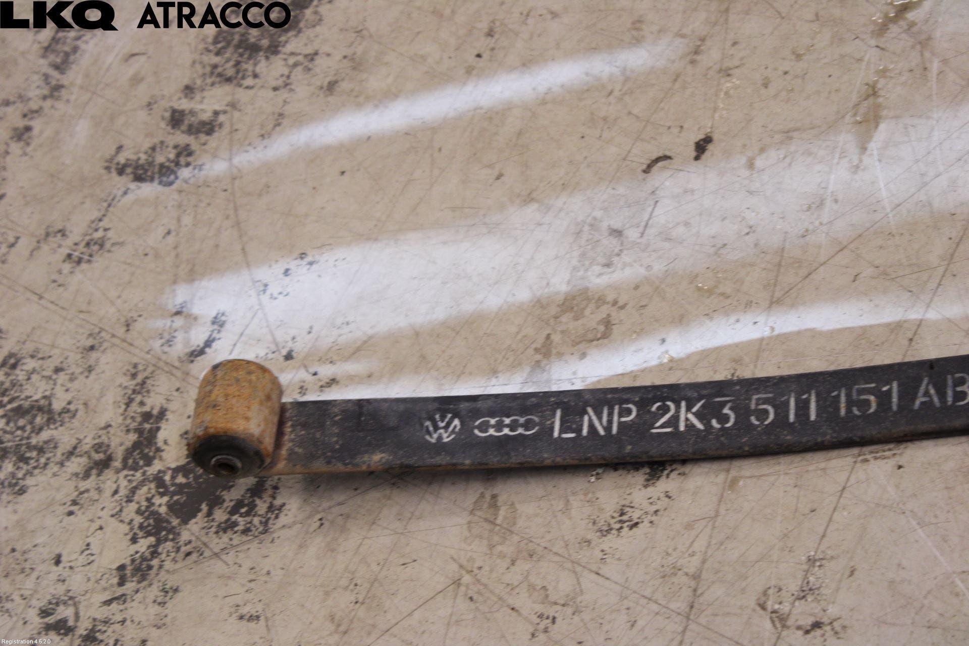 Volkswagen VW CADDY 11-15 Bladfjærfeste Bak