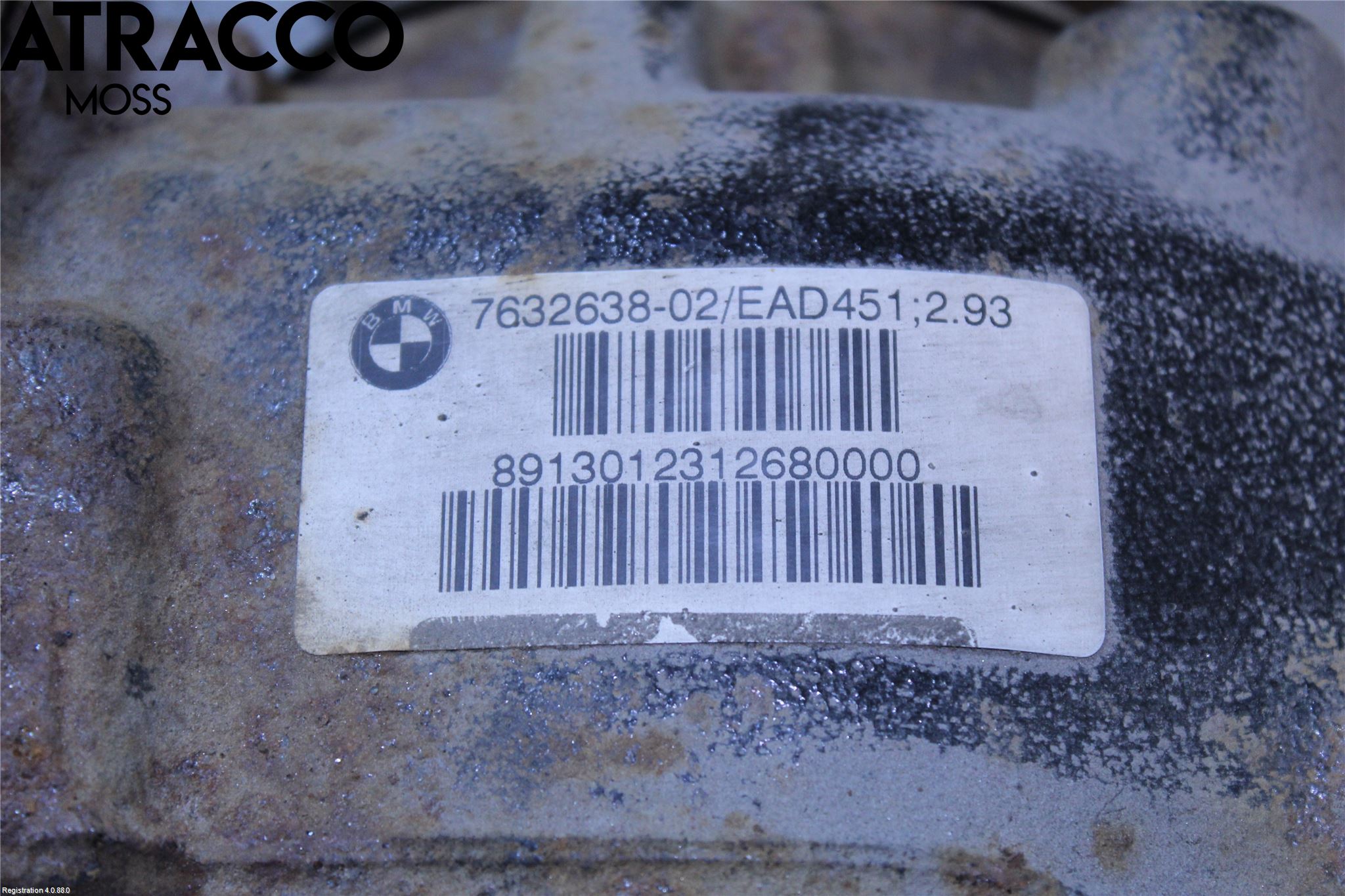 BMW X1 E84 10-15 Bakaksel Kardang Bak -Diff