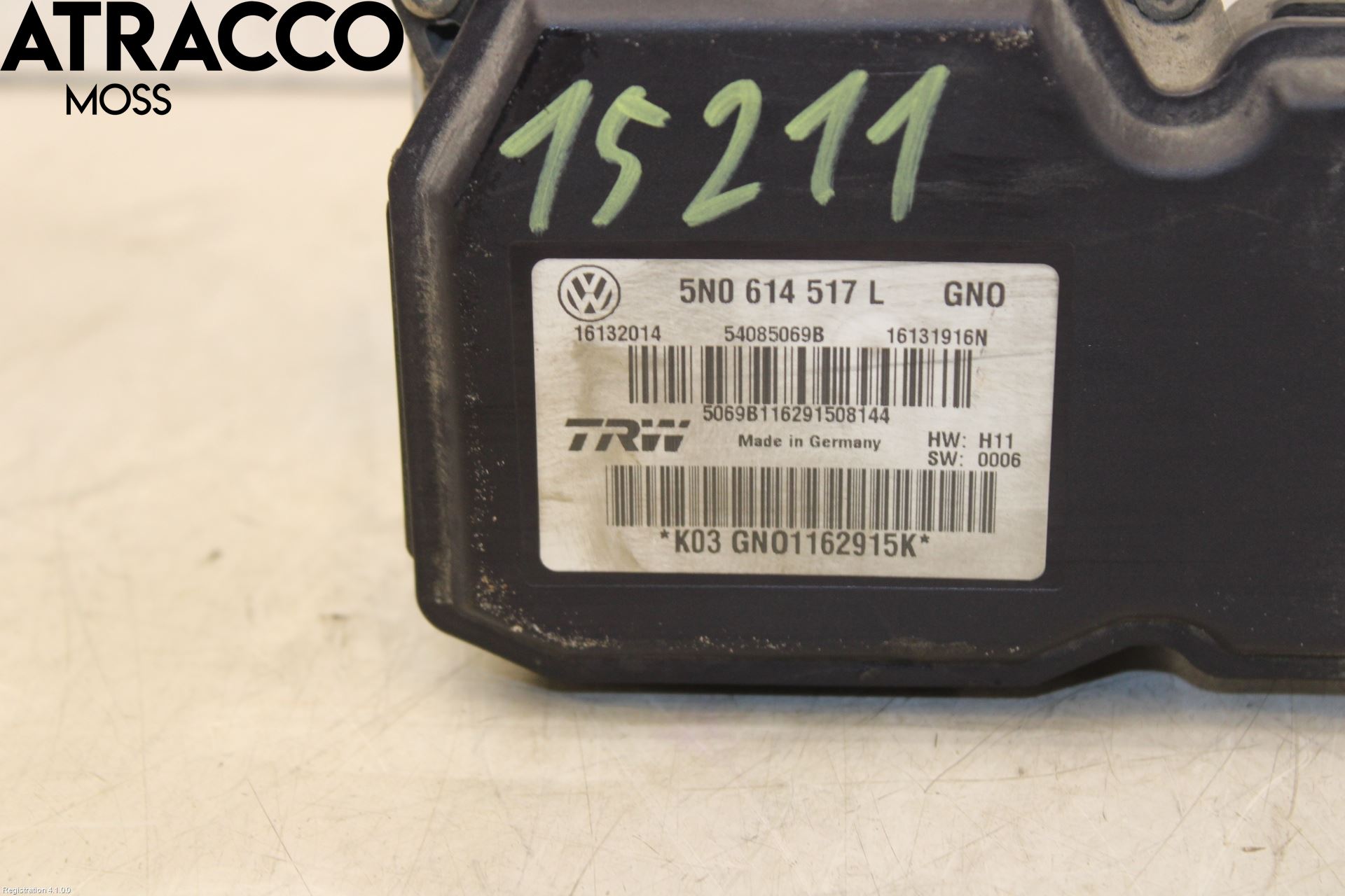 Volkswagen VW TIGUAN 07-16 Abs Hydraulikkaggregat