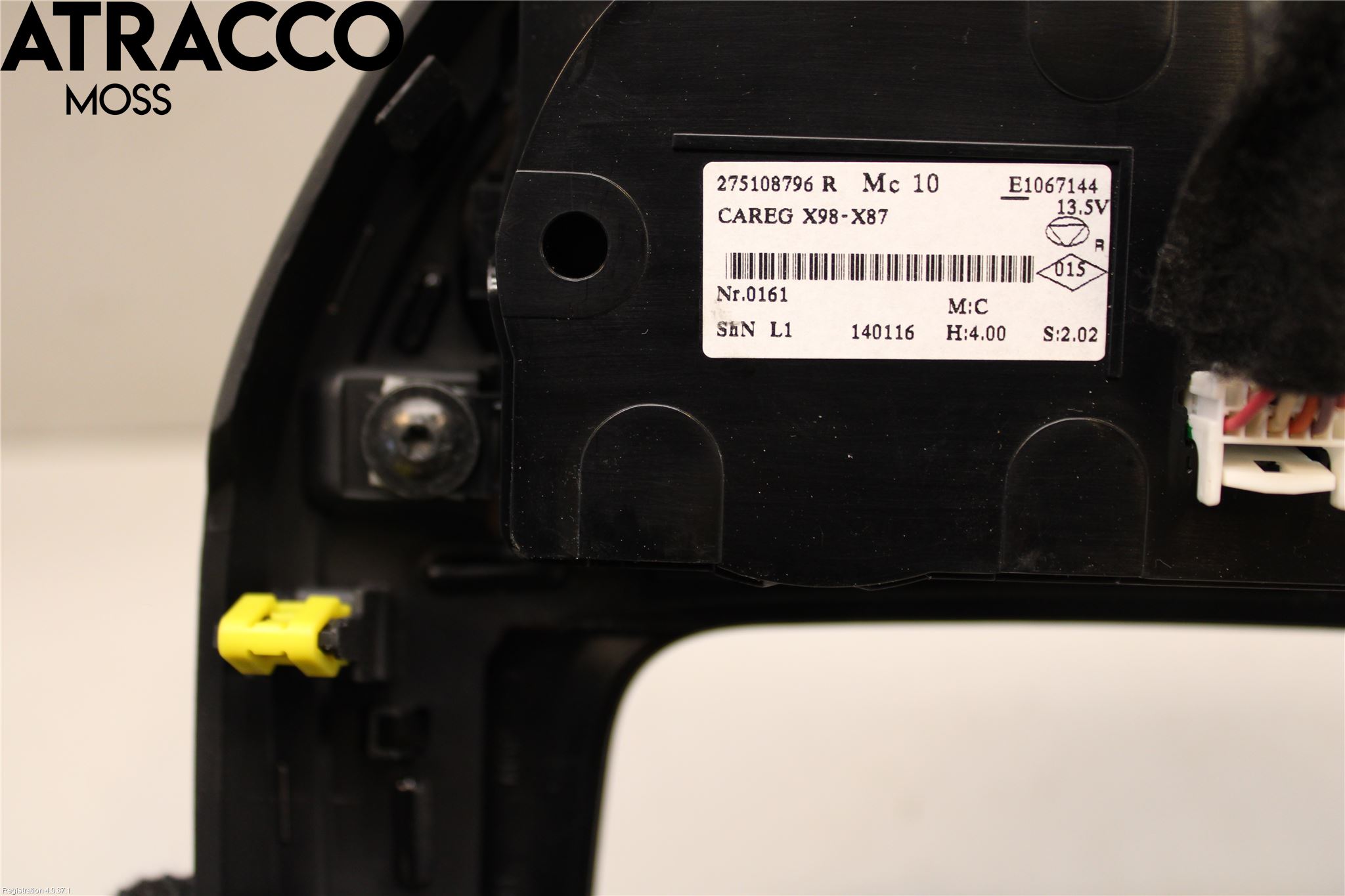 Renault CAPTUR 13-19 Varme Ac Betjening-Display