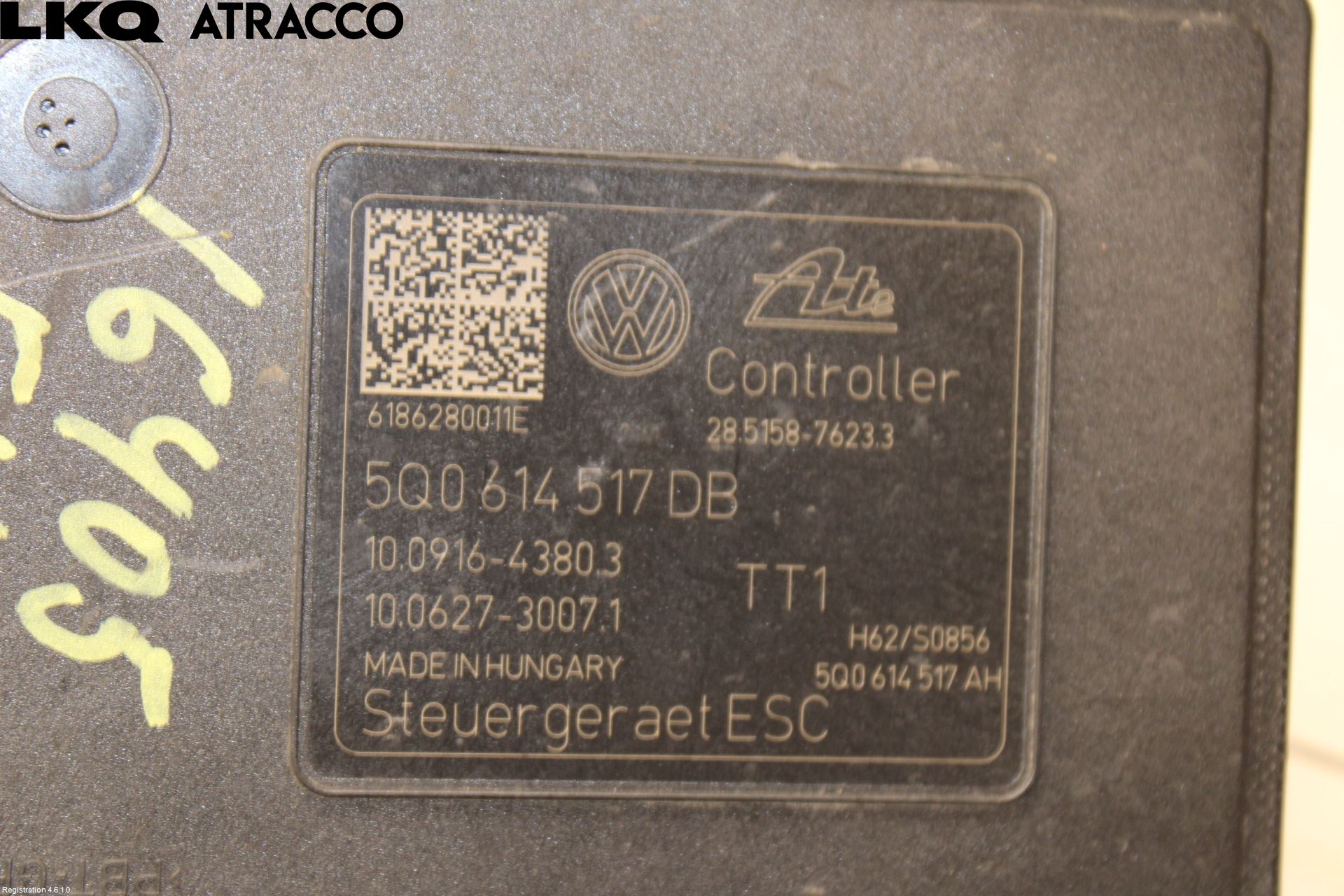 Volkswagen VW GOLF / E-GOLF VII 13-20 Abs Hydraulikkaggregat