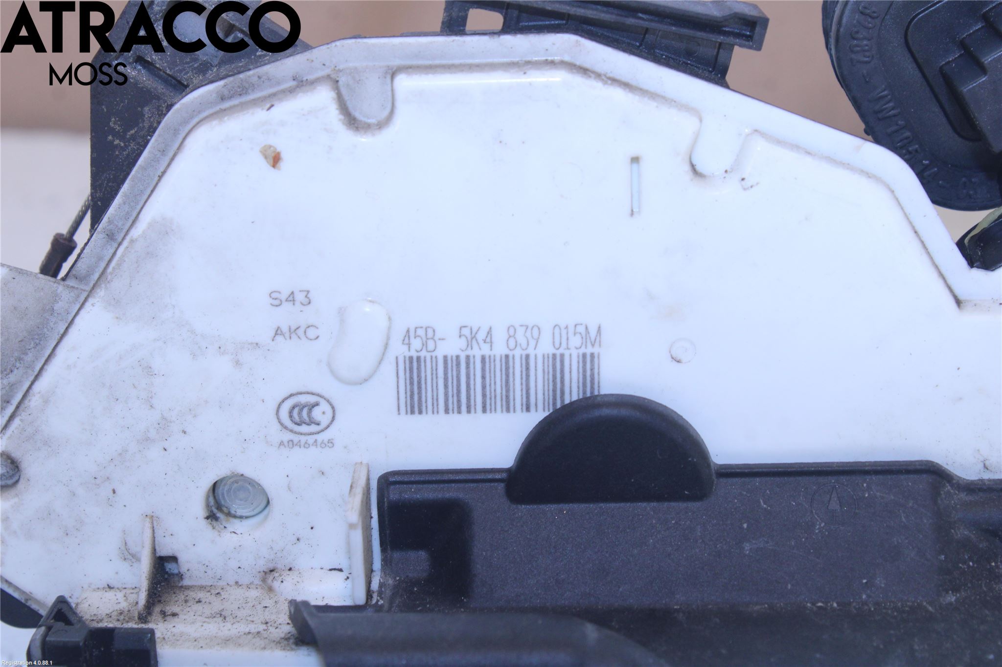 Volkswagen VW GOLF VI 09-13 Dørlås - Låsekasse