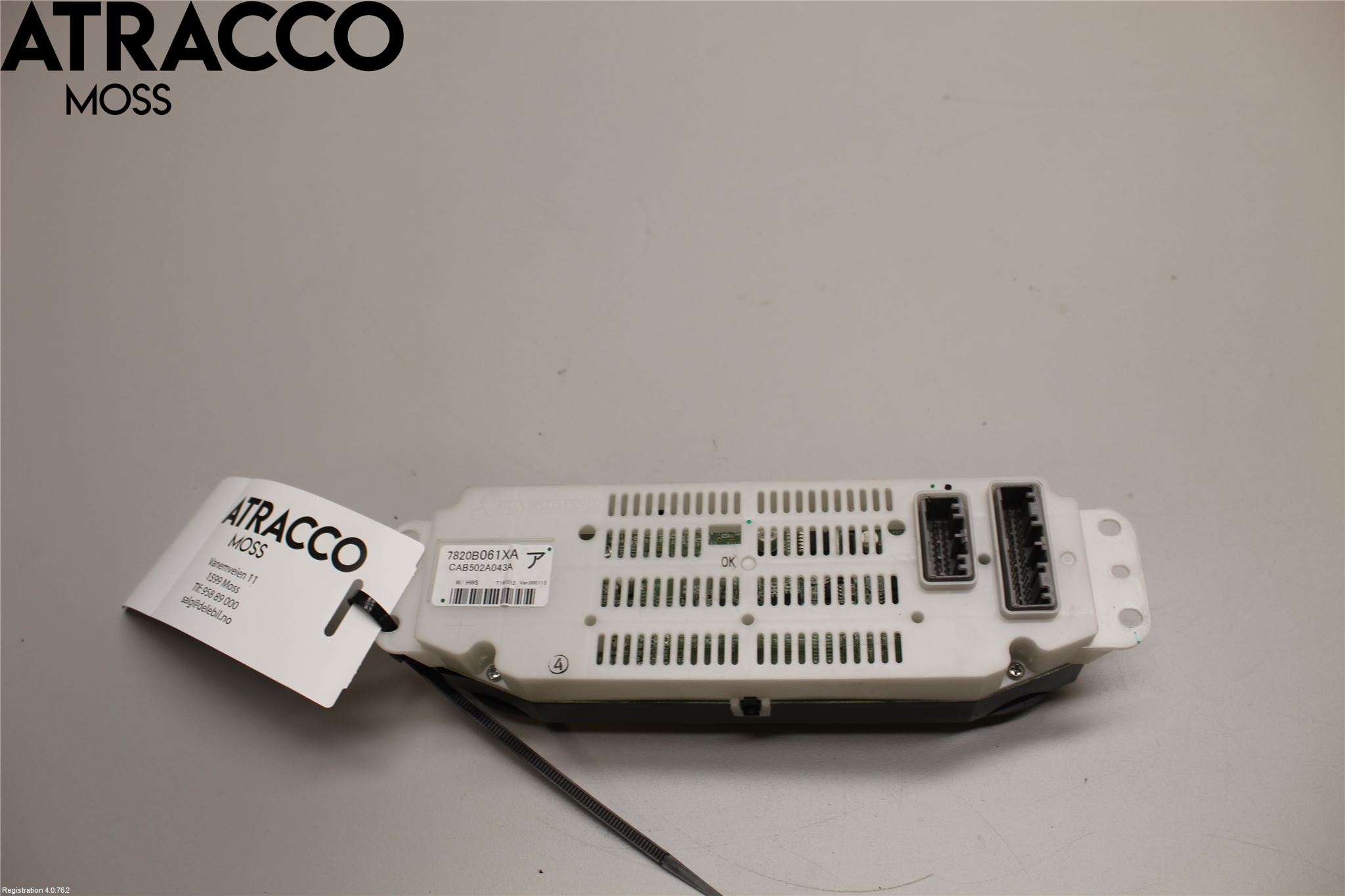 Mitsubishi OUTLANDER 13-21 Varme Ac Betjening-Display