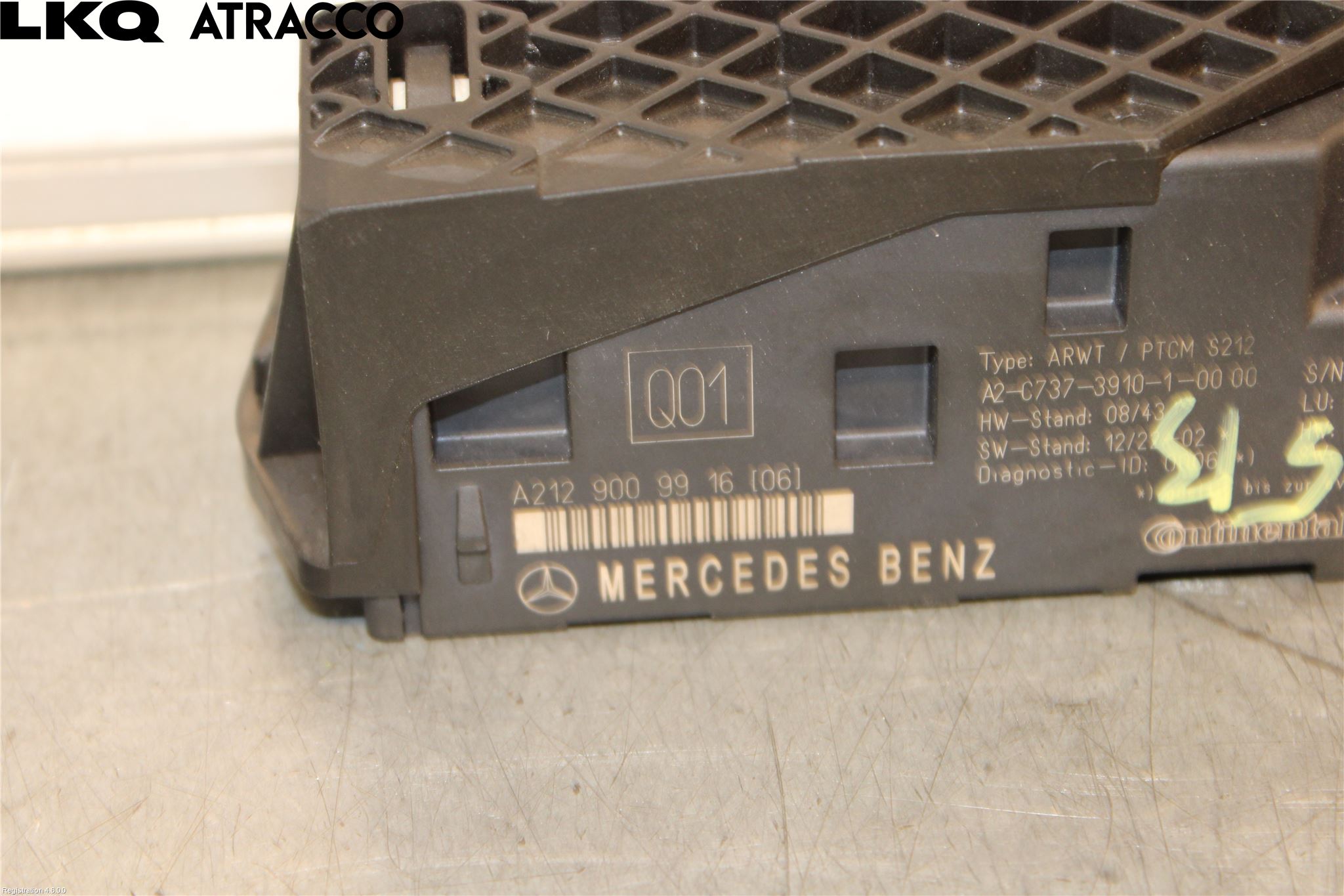 Mercedes-Benz MB E-KLASS (W212) 09-16 Styreenhet Bakluke