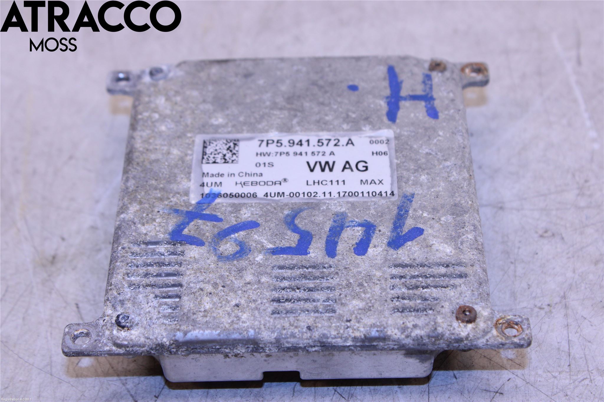 Volkswagen VW GOLF / E-GOLF VII 13-20 Styreenhet Xenon