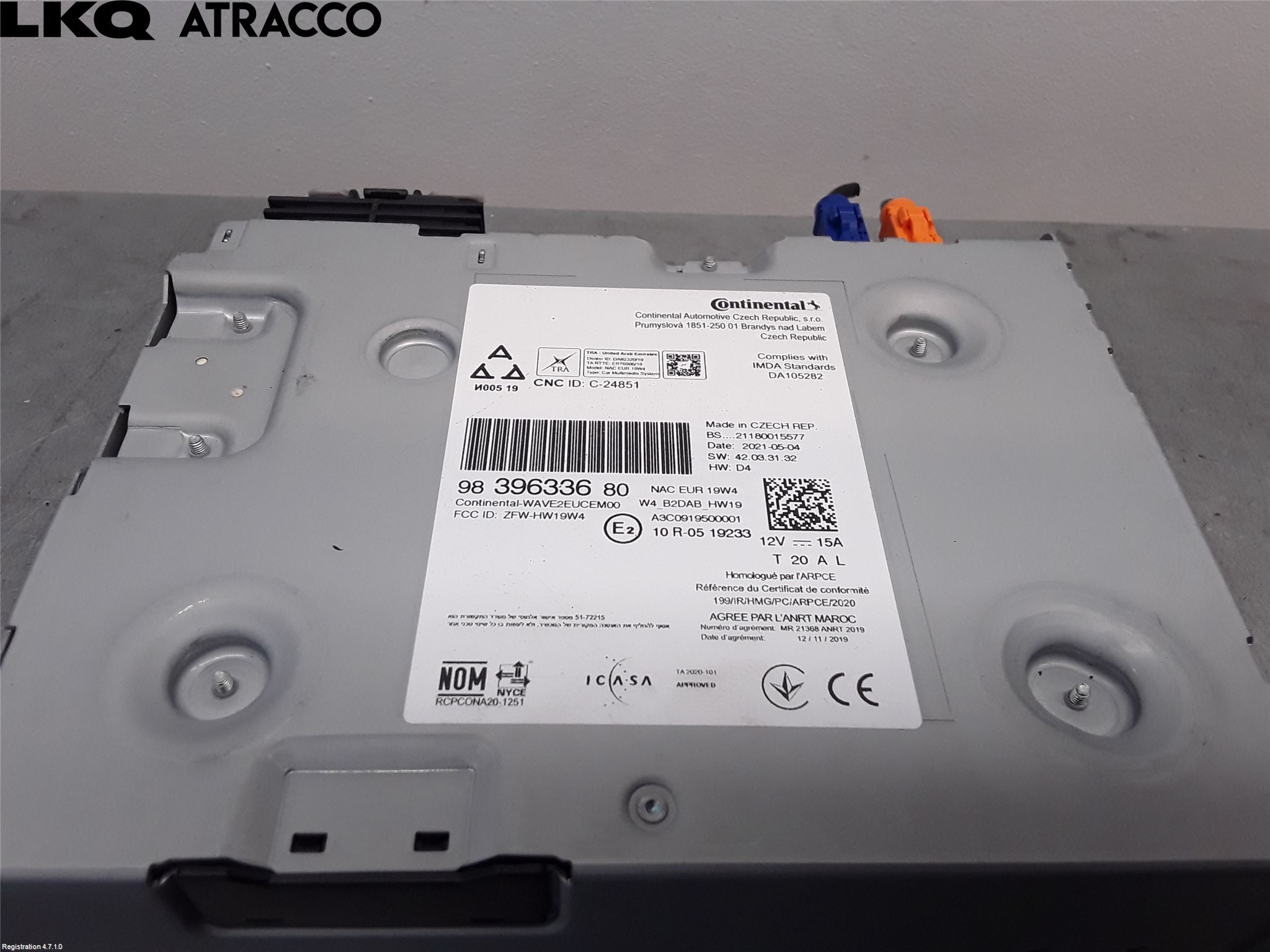 Peugeot EXPERT/E-EXPERT 17- Stereo Radio