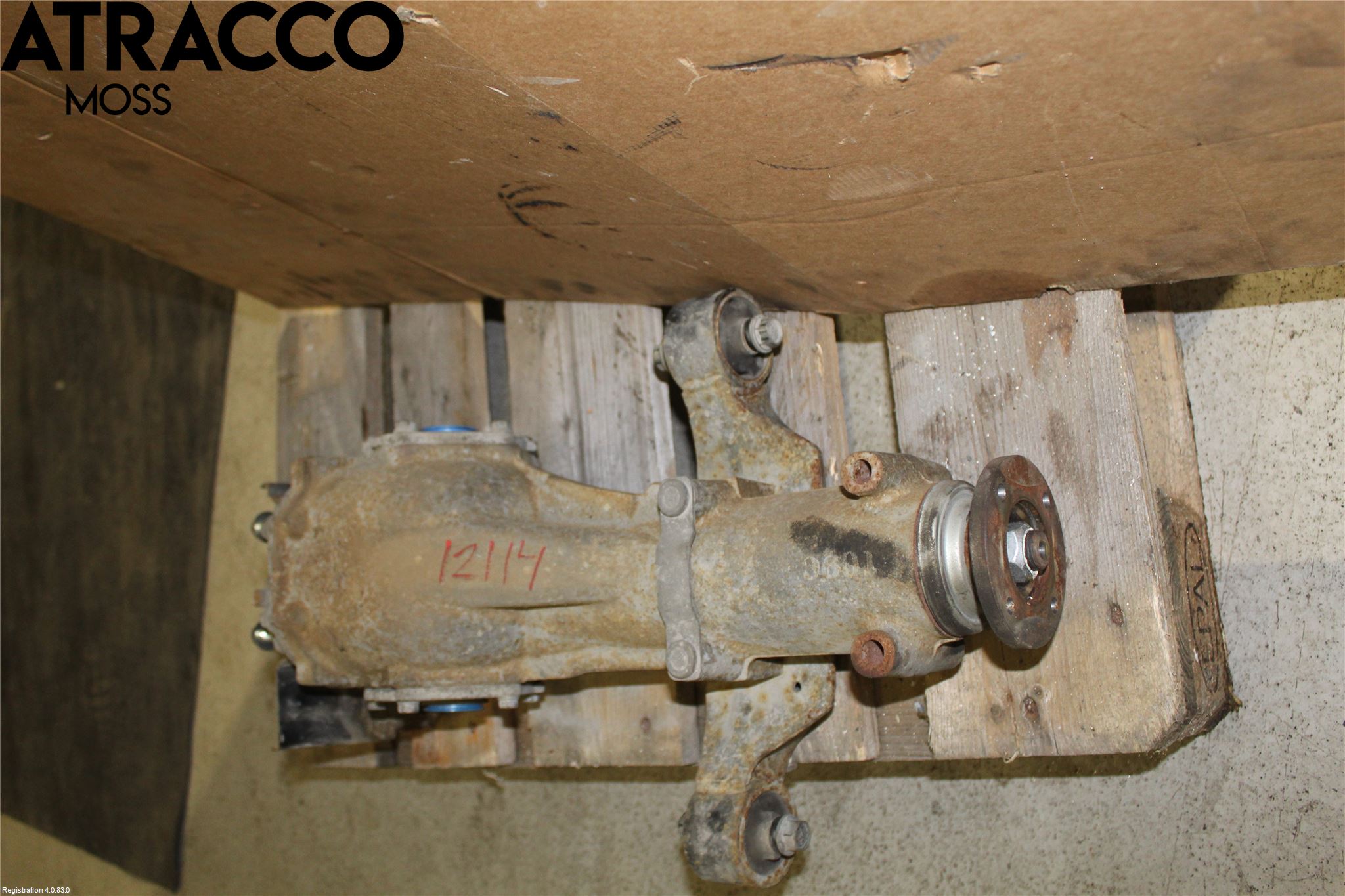 Subaru IMPREZA III 08-11 Bakaksel Kardang Bak -Diff