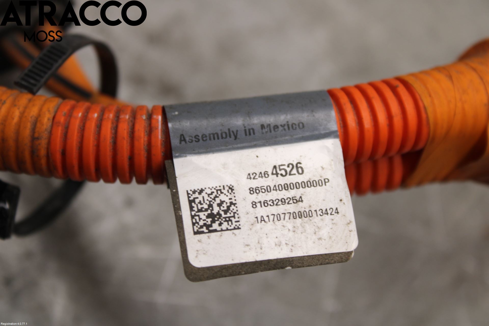 Opel AMPERA 17- Kabelhärva Högspänning