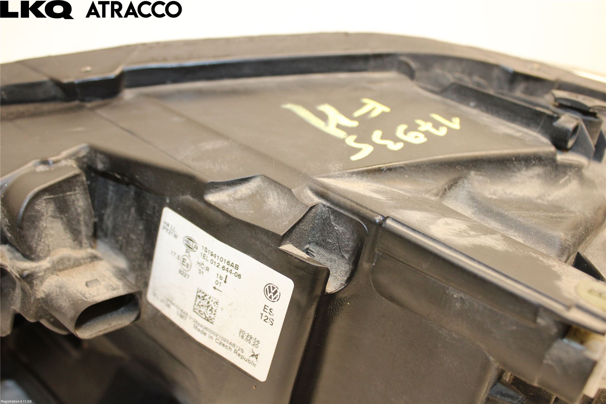 Volkswagen VW UP! / E-UP! Frontlykt Høyre