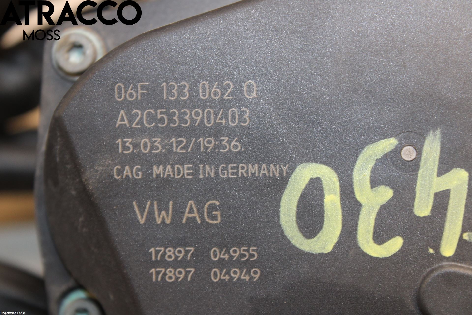 Audi A4/S4 08-11 Inns Spjeldhus