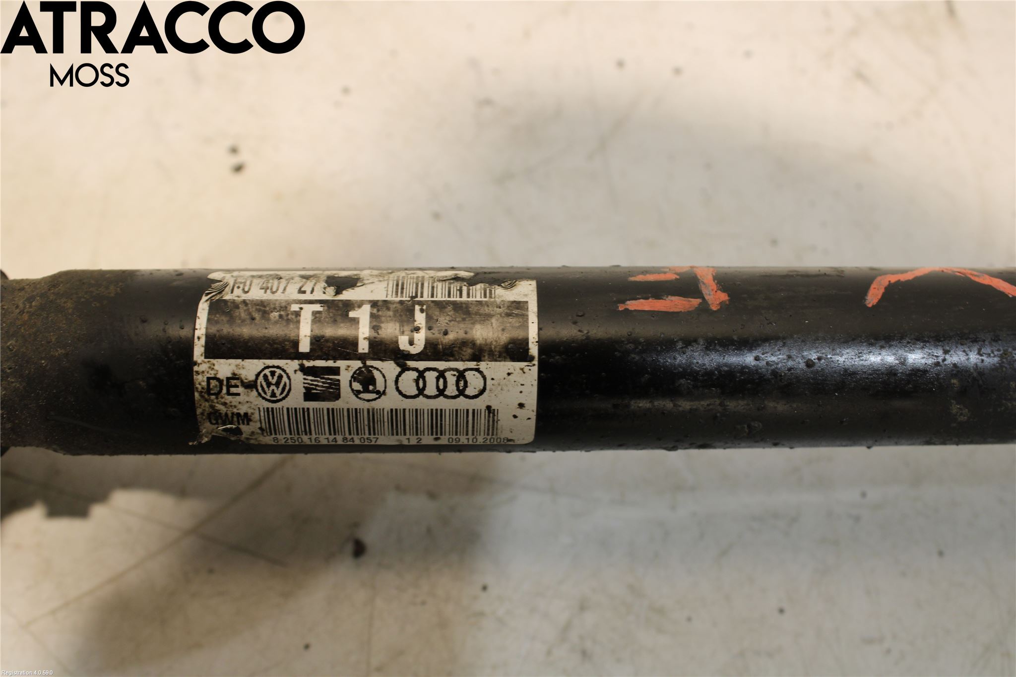 Audi A6/S6     05-11 Drivaksel Foran Kompl Venstre