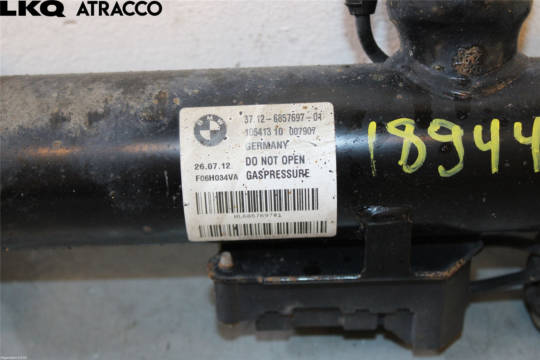 BMW 6 F12/F13 10-18 Fjærbein Bak Venstre