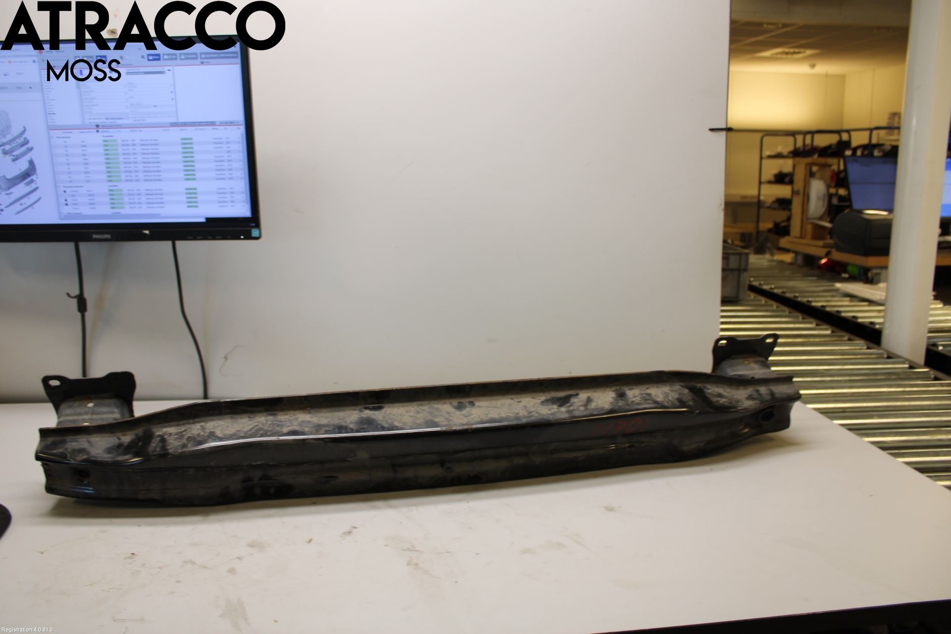 Volkswagen VW GOLF / E-GOLF VII 13-20 Støtfanger Bak Bjelke