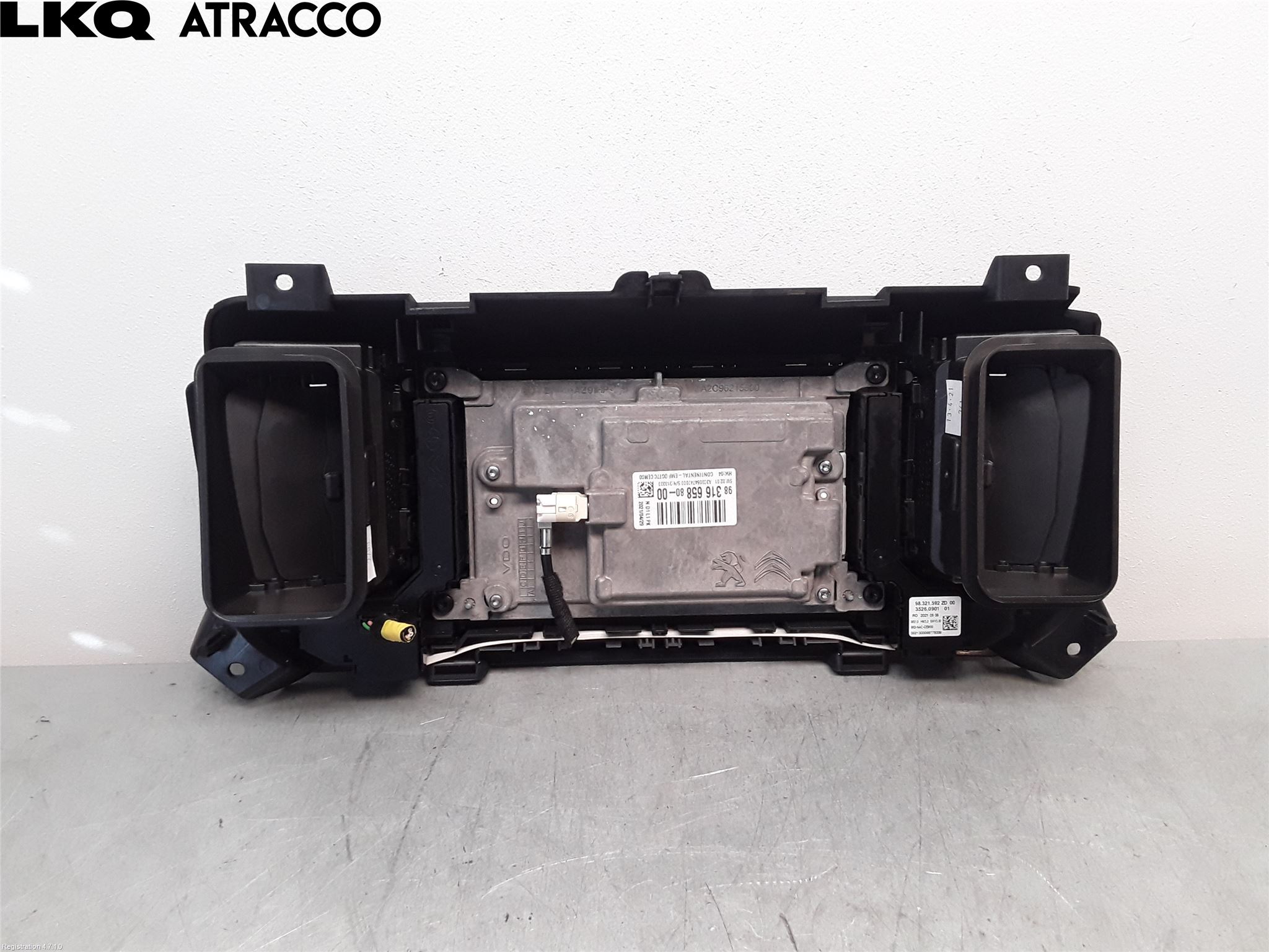 Peugeot EXPERT/E-EXPERT 17- Multifunktionsdisplay