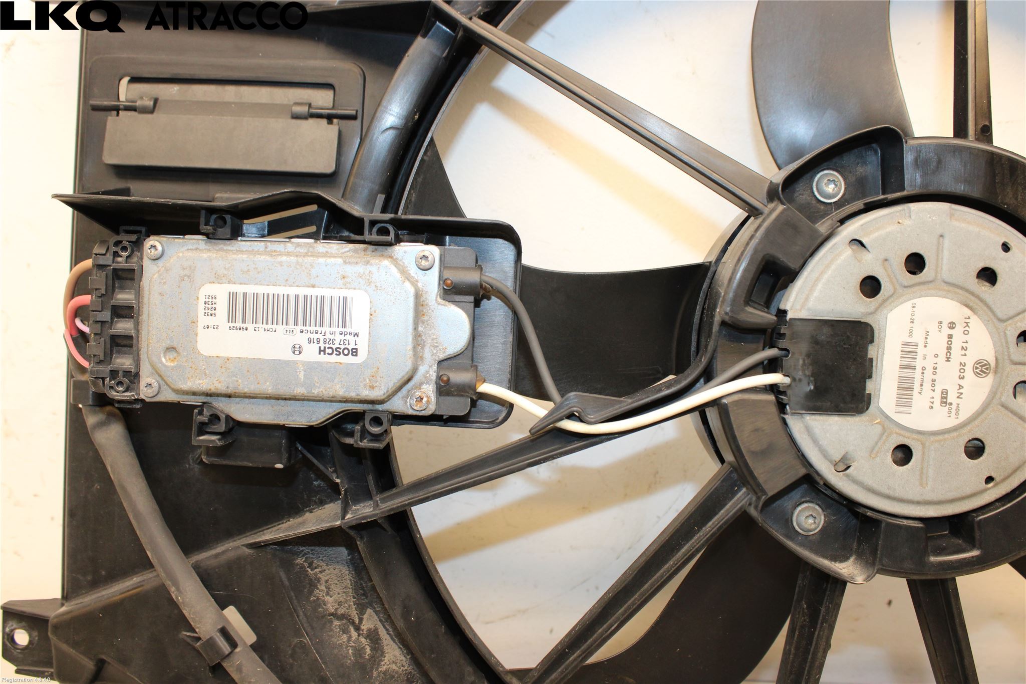 Volkswagen VW GOLF VI 09-13 Kjølevifte Elektrisk