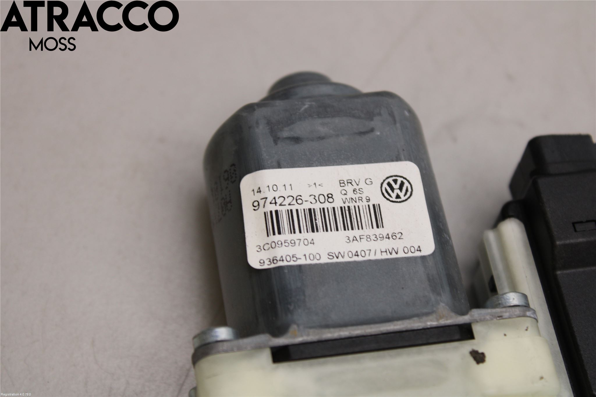 Volkswagen VW PASSAT 11-14 Vindusheismotor