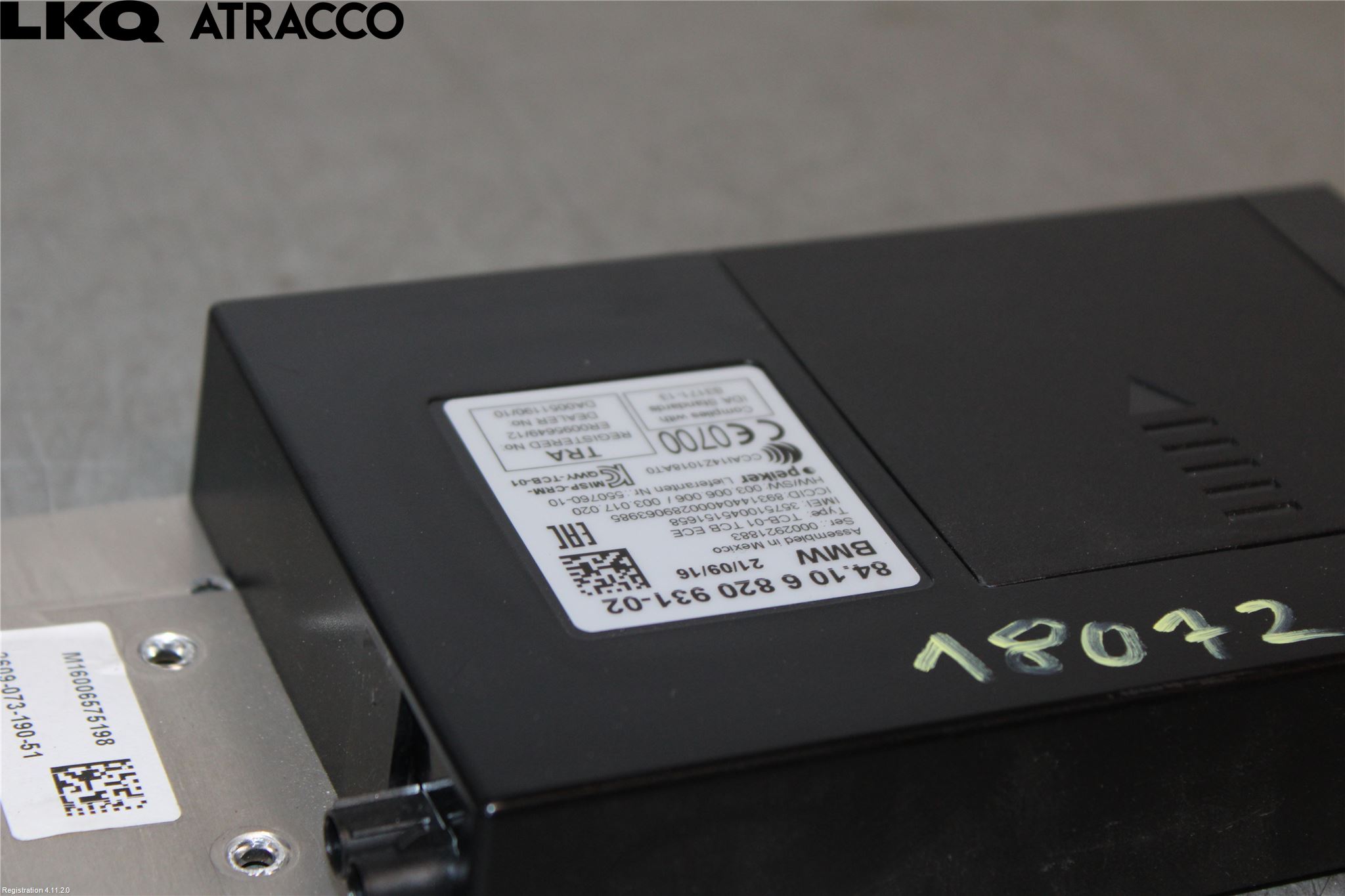 BMW i3 I01 13-22 Stereo Forsterker