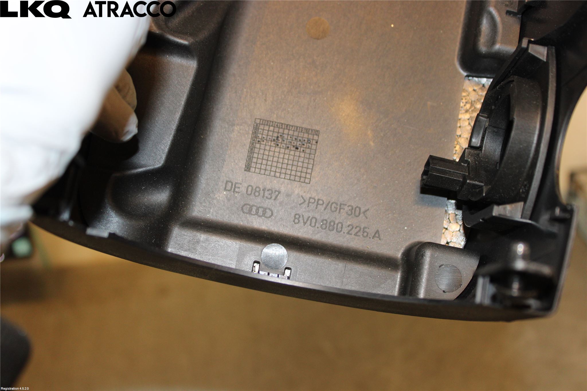 Audi A3/S3 05-13 Rattdeksel - Deksler