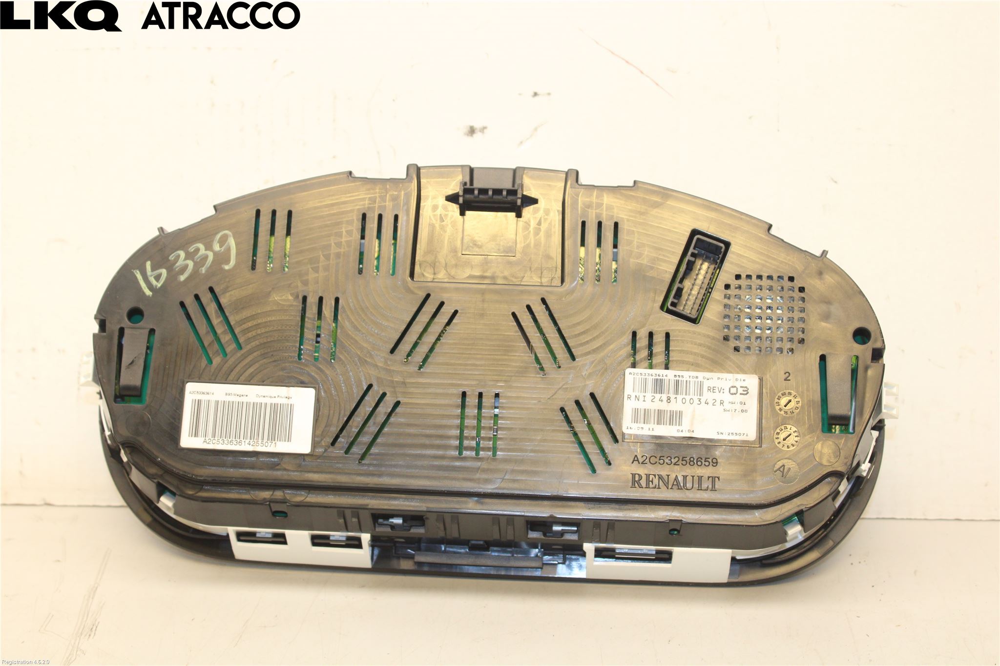 Renault MEGANE III 09-15 Instr Kombinert