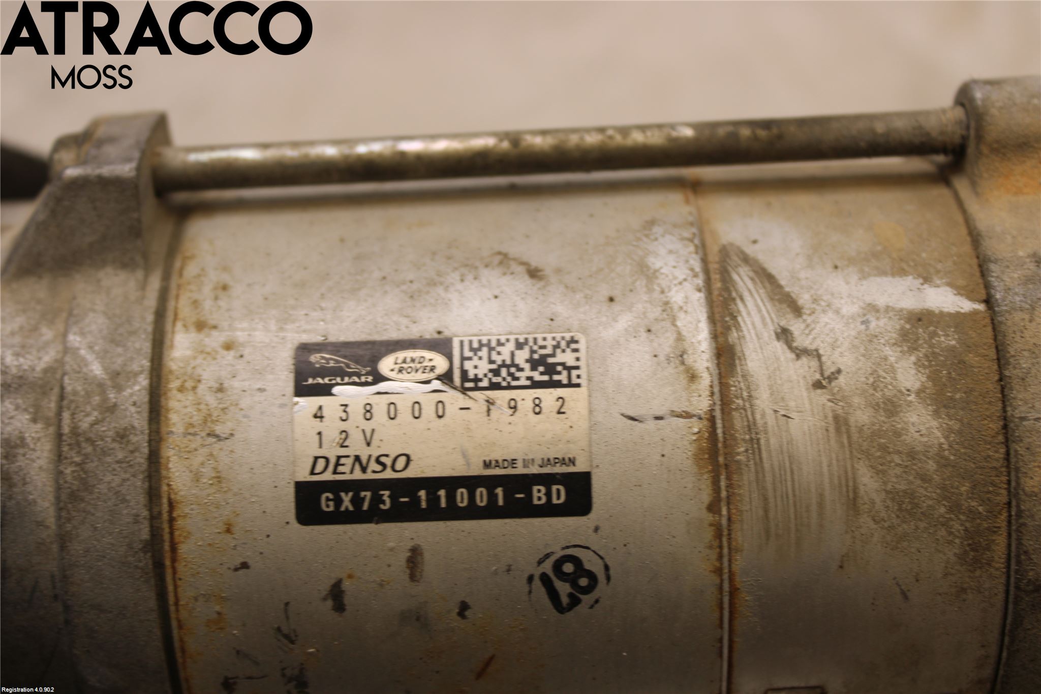 Jaguar F-PACE Startmotor