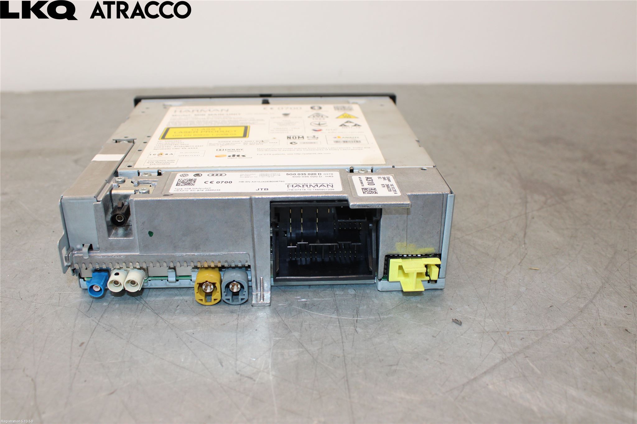 Audi E-TRON, S GE 19- Stereo Radio