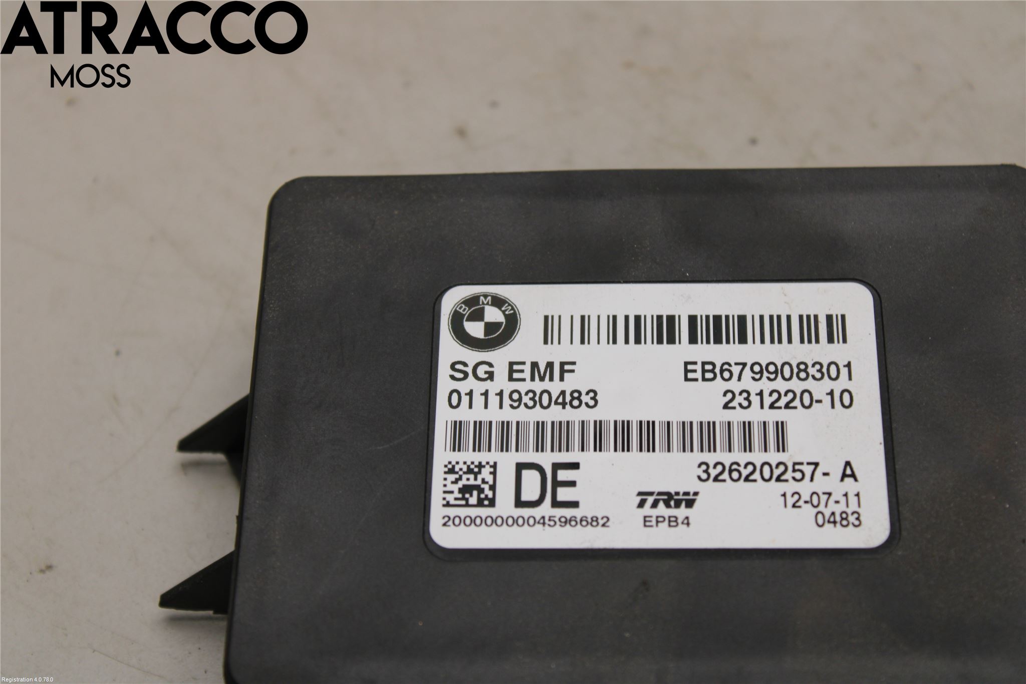 BMW 5 F10/F11/F18 09-17 Styreenhet Øvrig