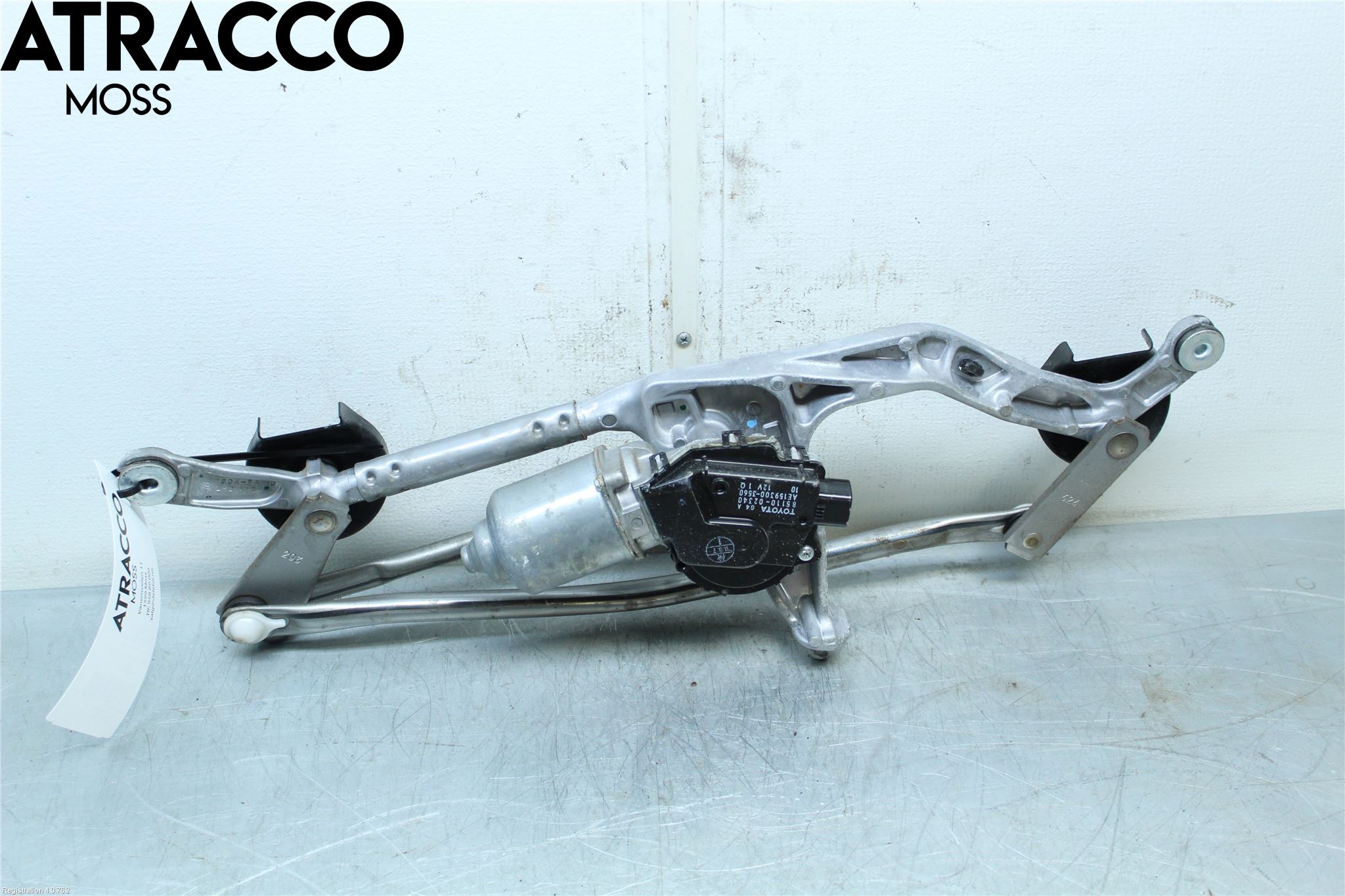 Toyota AURIS 13-19 Viskermotor Frontrute