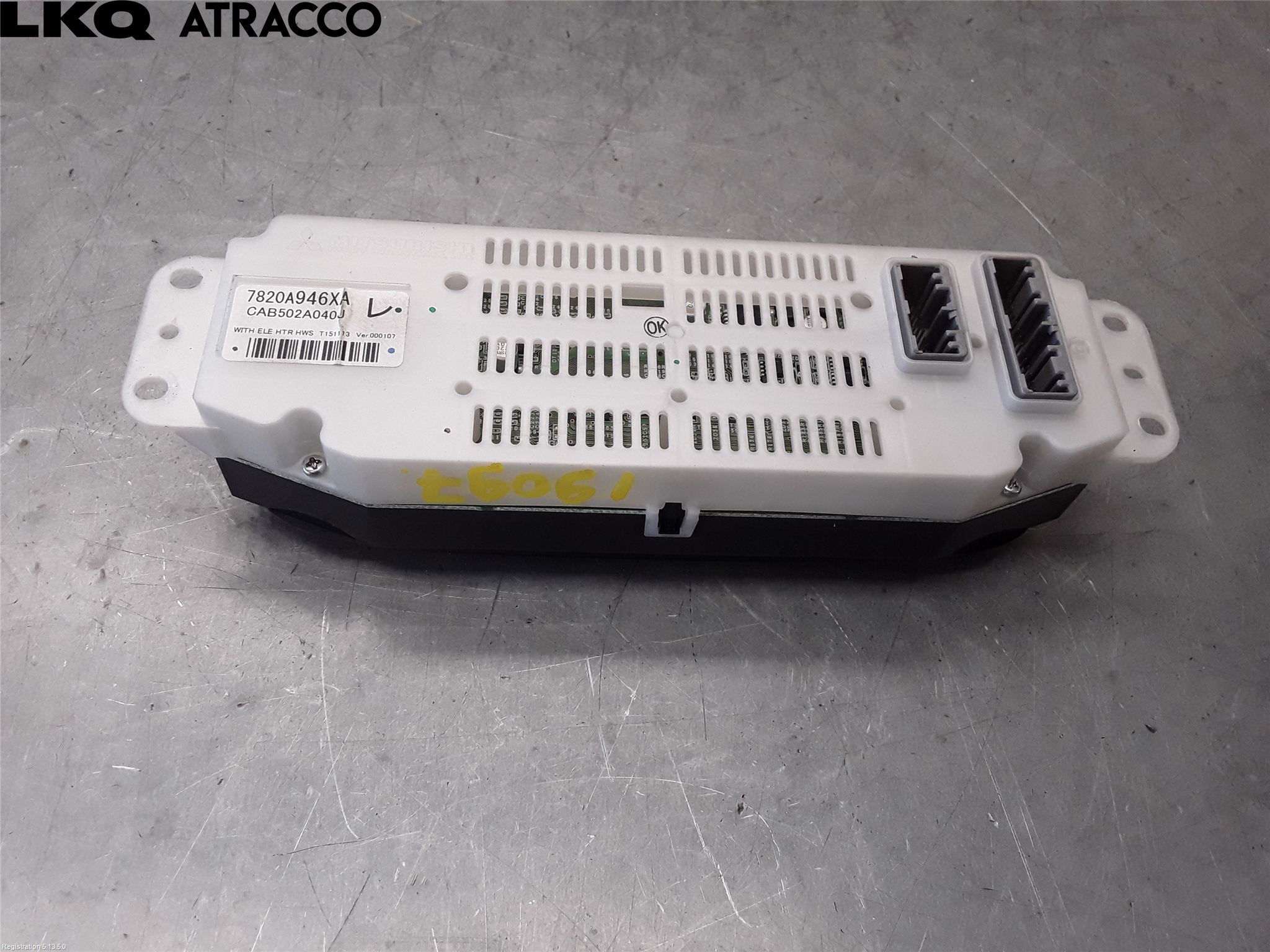 Mitsubishi OUTLANDER 13-21 Varme Ac Betjening-Display