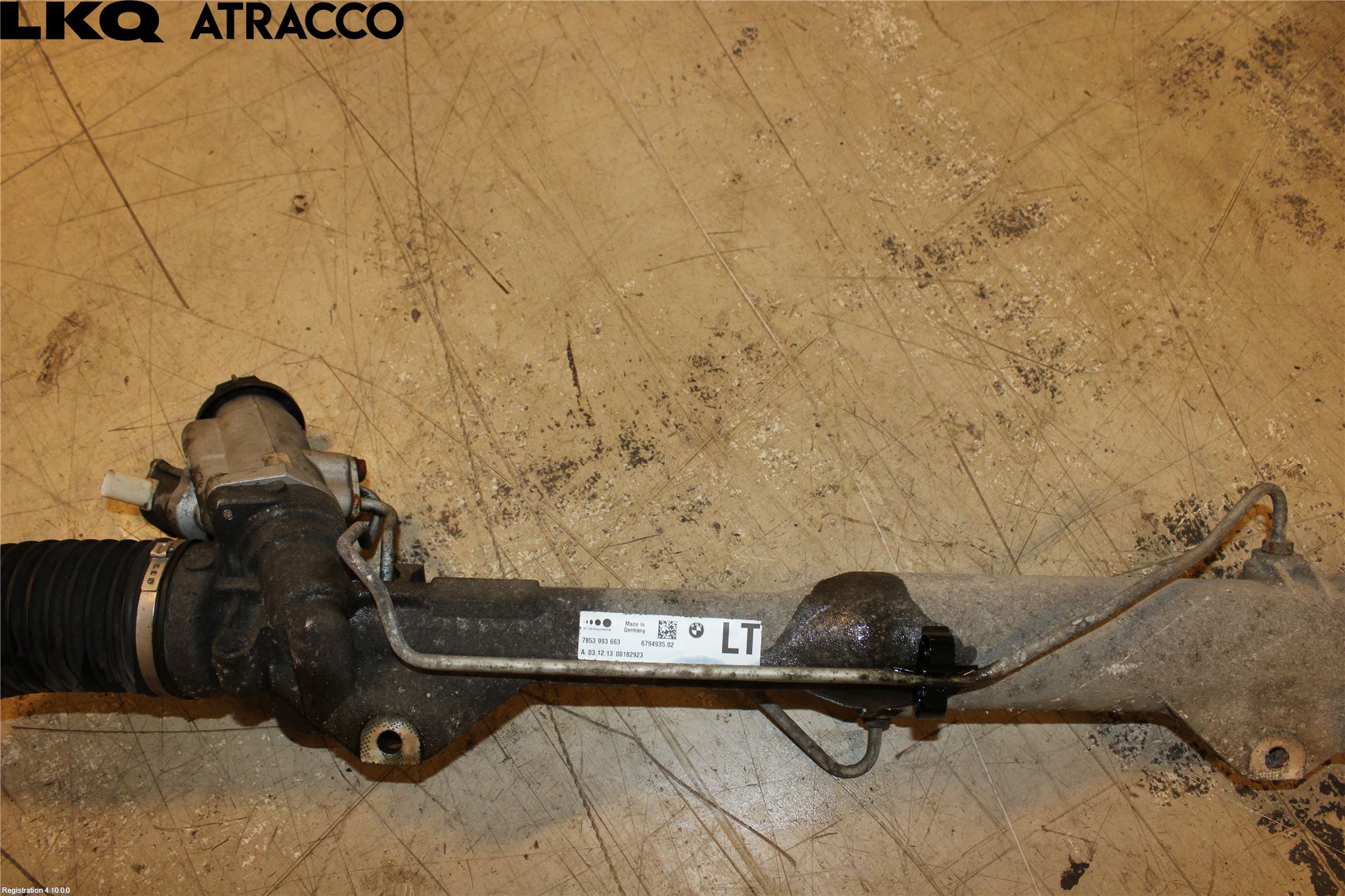 BMW X1 E84 10-15 Servo Snekke - Tannstang