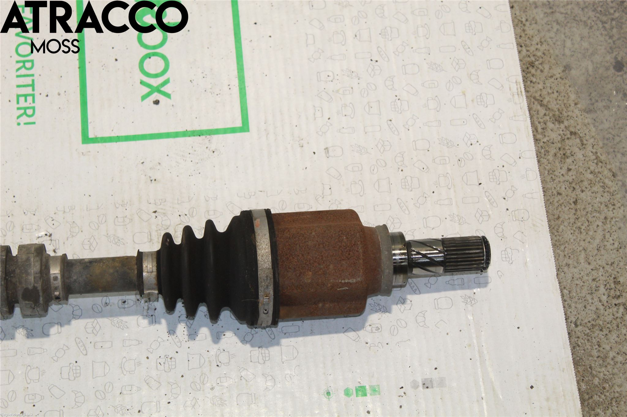 Nissan JUKE 10-14 Drivaksel Foran Kompl Høyre