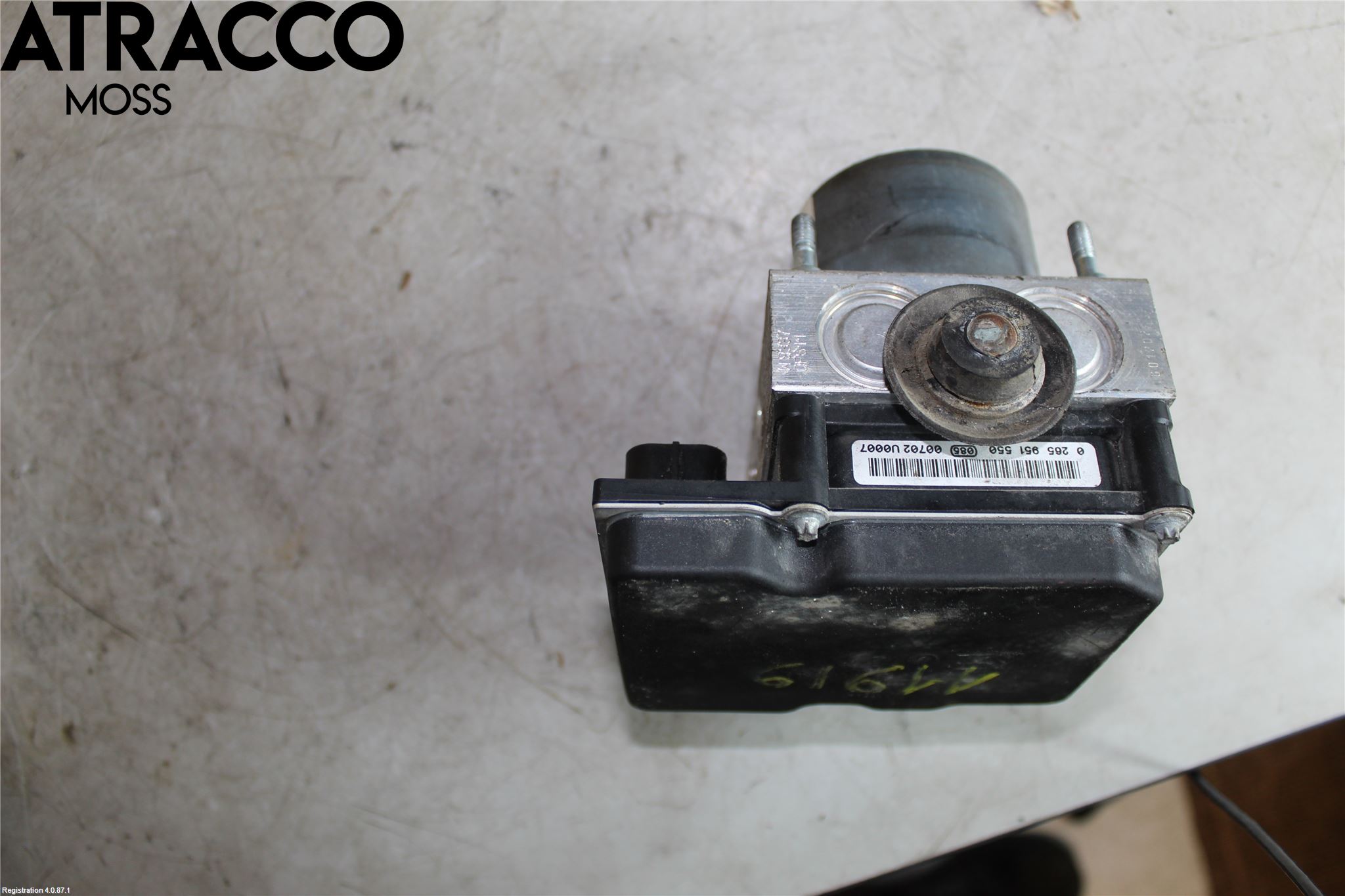 Fiat 500 07- Abs Hydraulikkaggregat