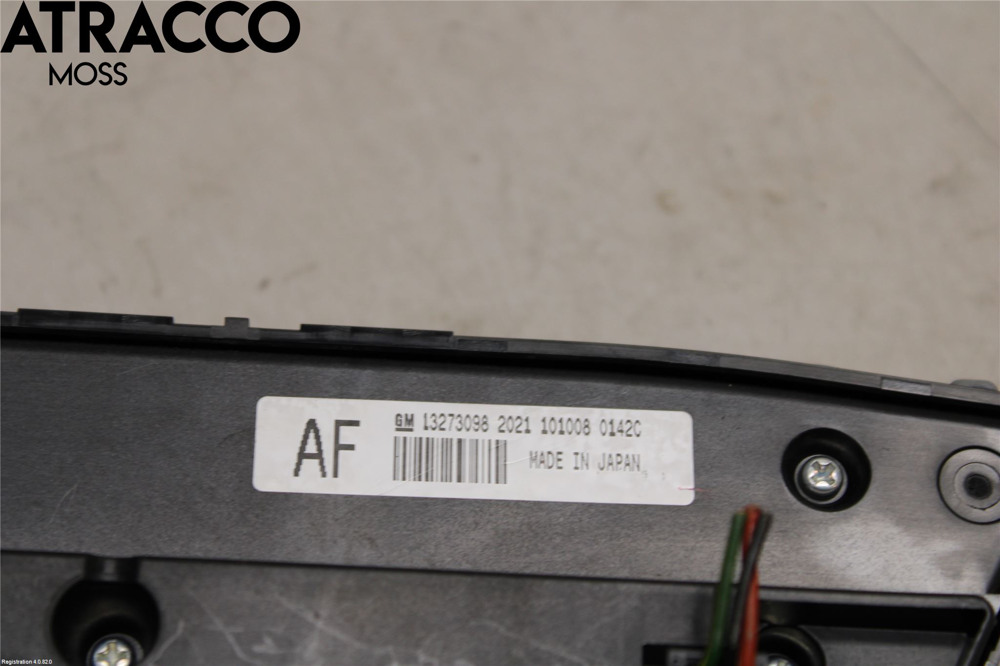 Opel INSIGNIA 09-16 Varme Ac Betjening-Display