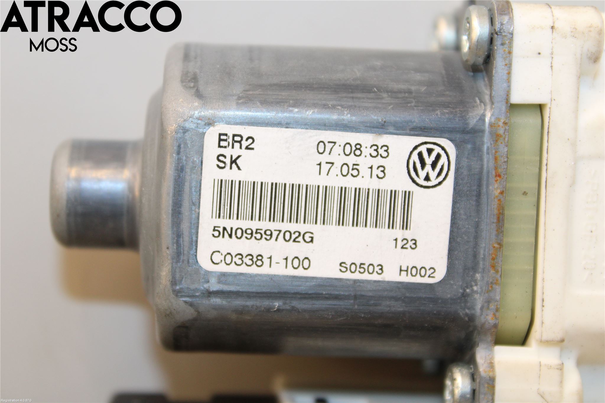 Volkswagen VW TIGUAN 07-16 Vindusheismotor