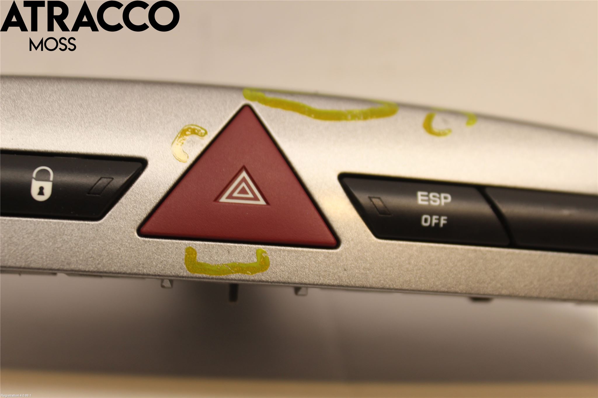 Peugeot 308 08-13 Bryter Varsel (Nødblink)