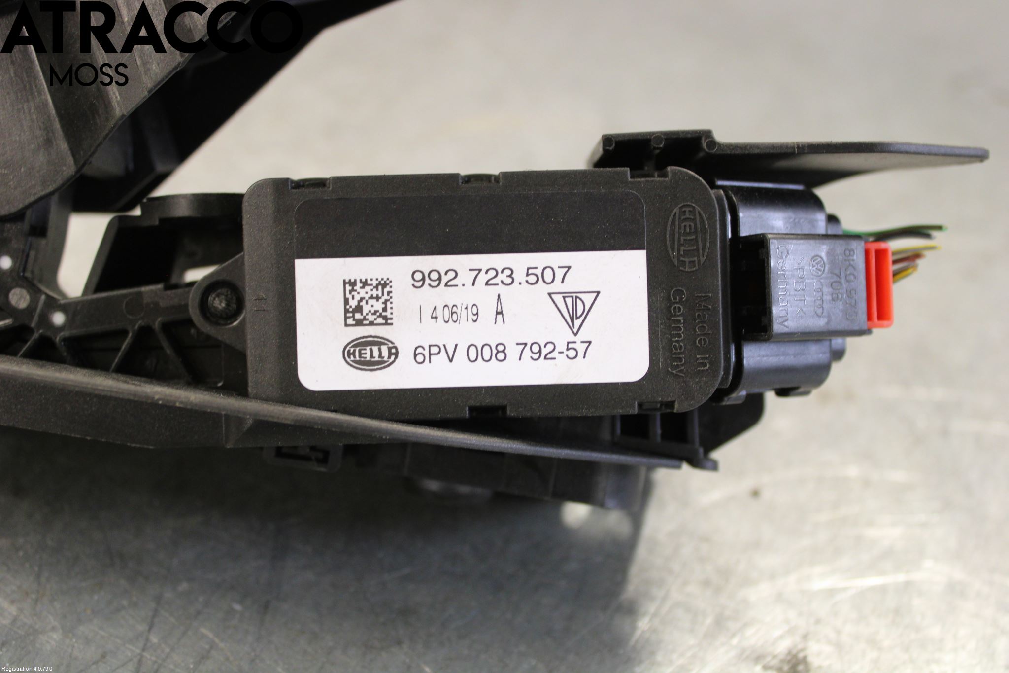 Porsche TAYCAN 20- Pedal Gas-Brems-Clutch