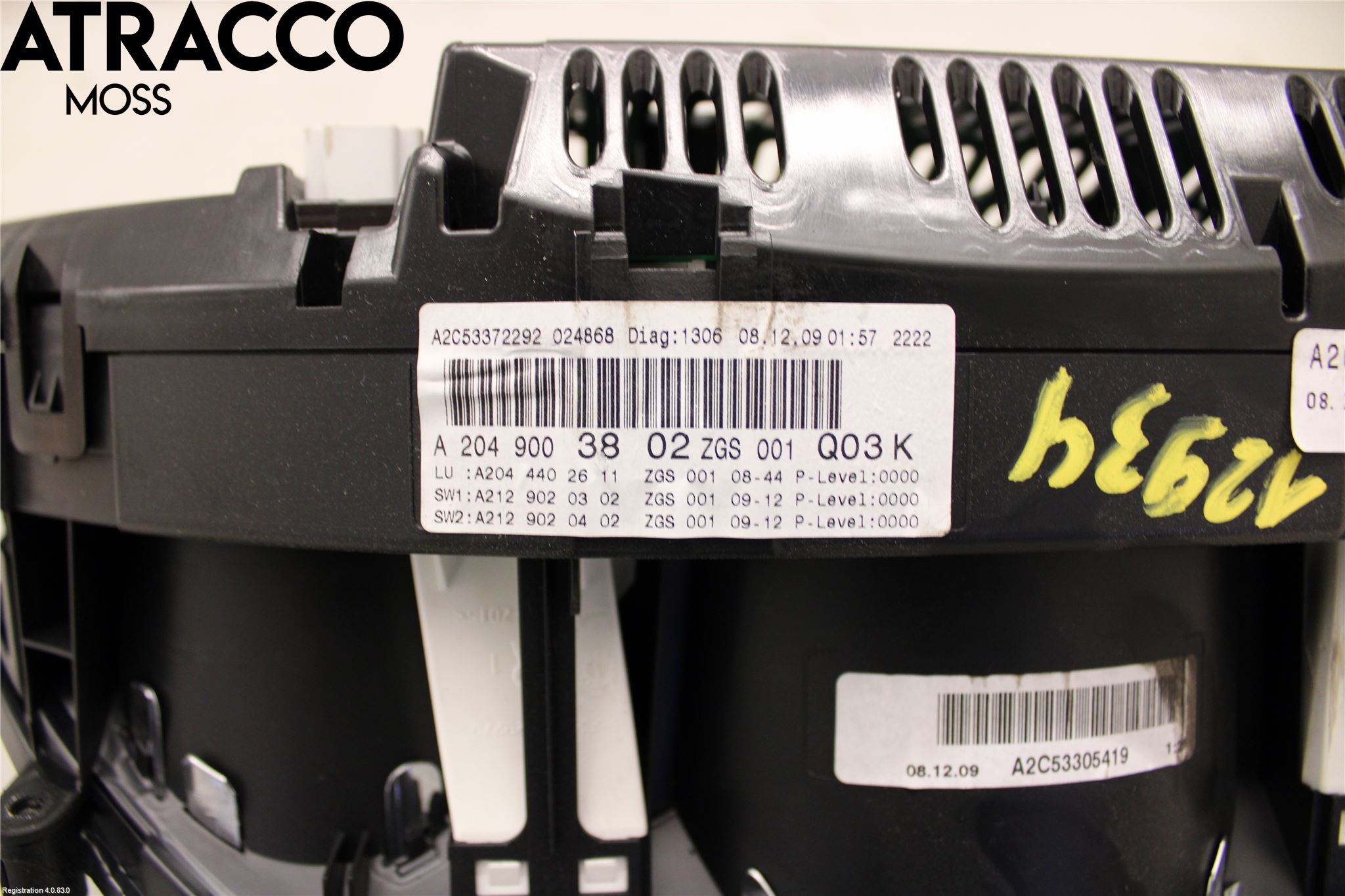 Mercedes-Benz MB C-KLASS (W204) 07-15 Instr Kombinert