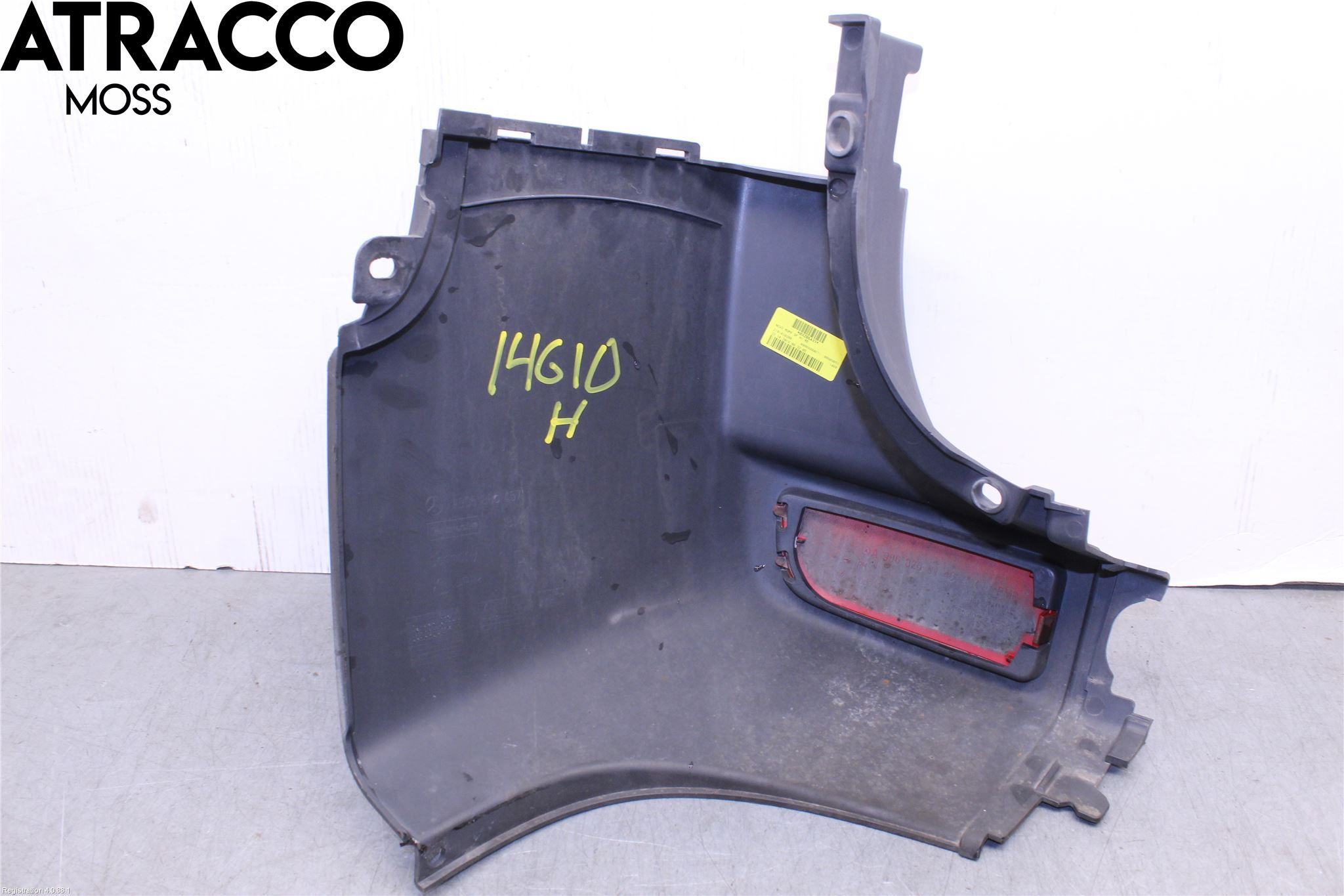 Mercedes-Benz MB SPRINTER (W906) 06-18 Støtfanger Foran Hjørne Høyr