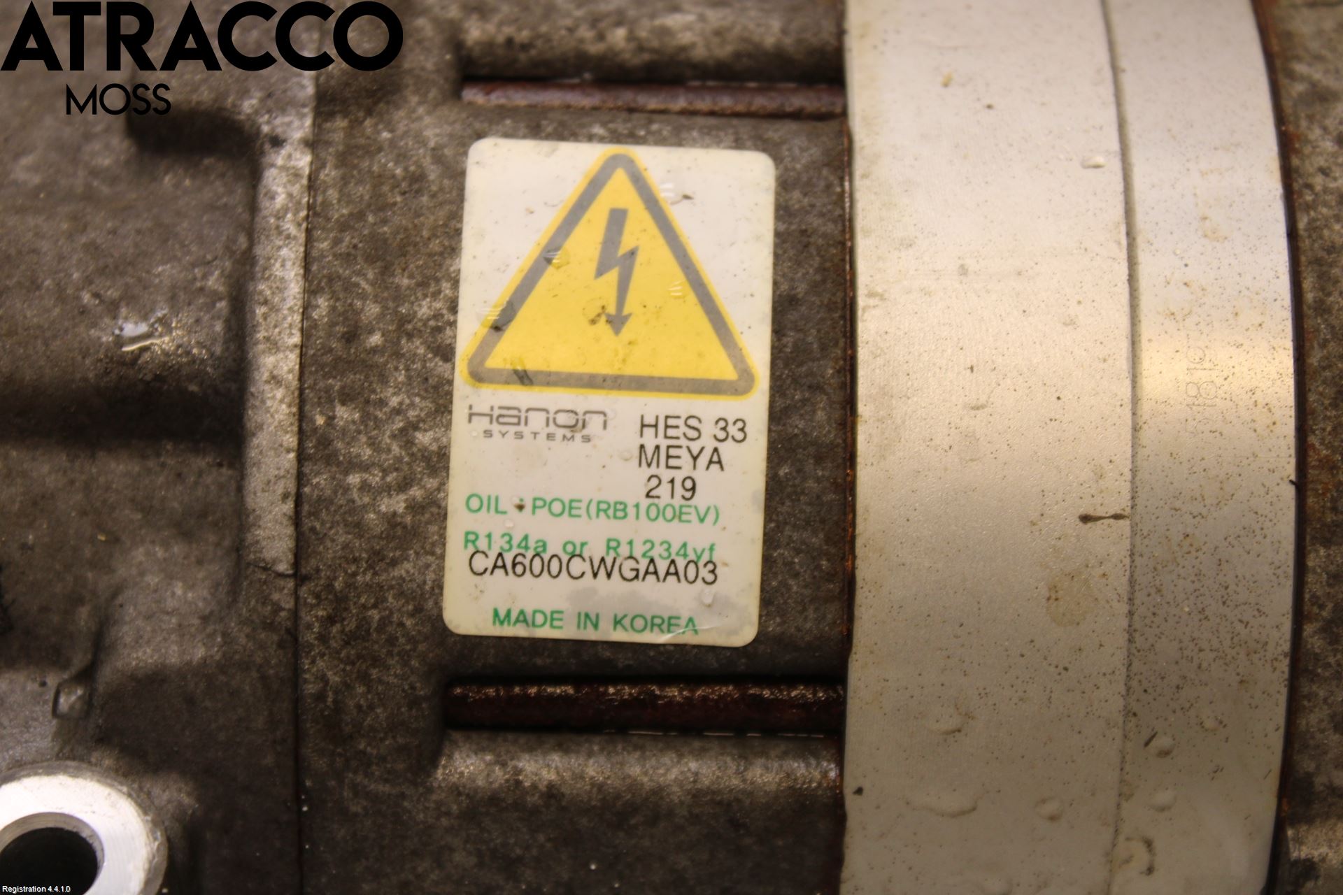 Hyundai IONIQ AE 17-22 Varme Ac Kompressor